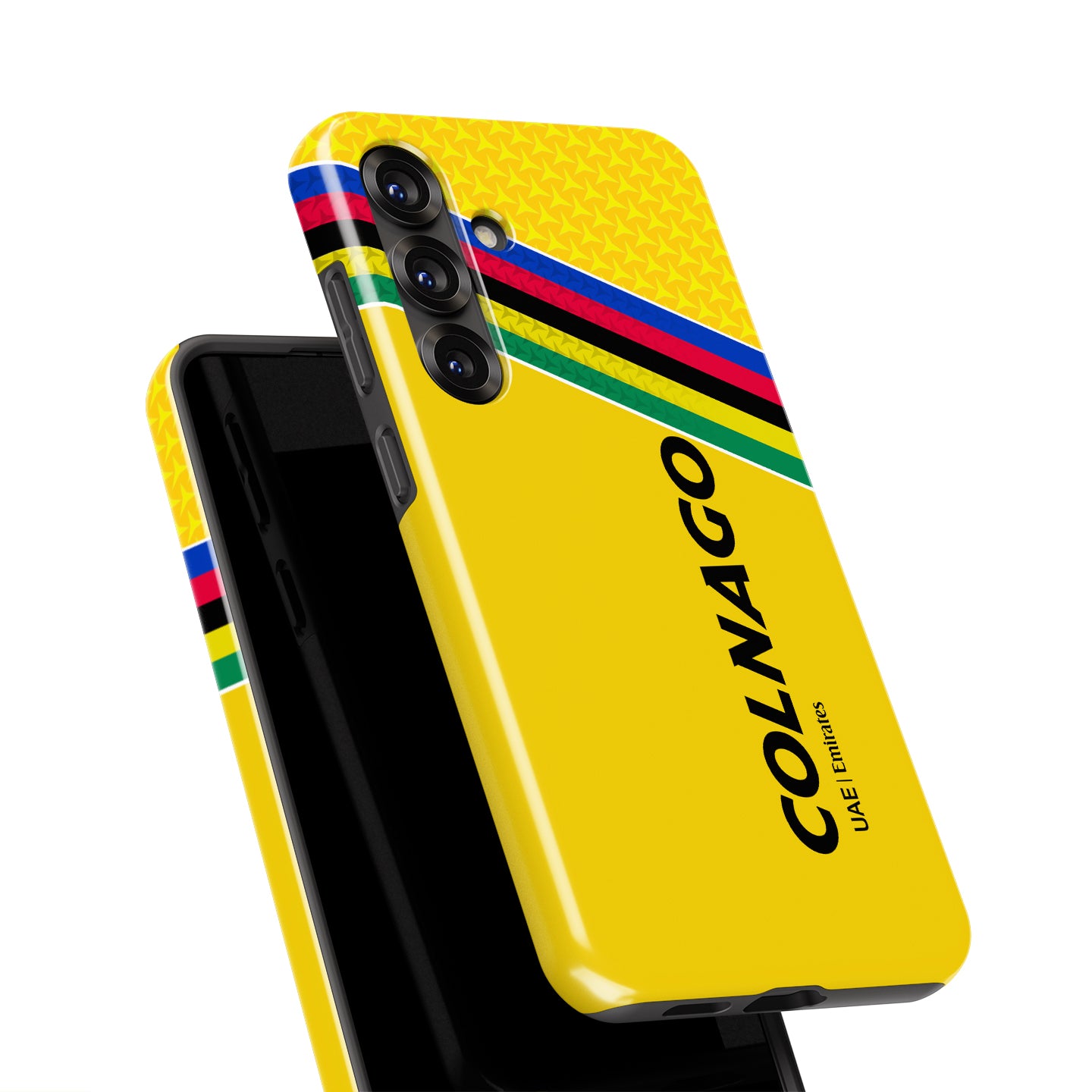 Pogačar 2025 Tour de France Colnago Y1RS Phone Case – Yellow Victory Edition (for Samsung) | DIZZY CASE