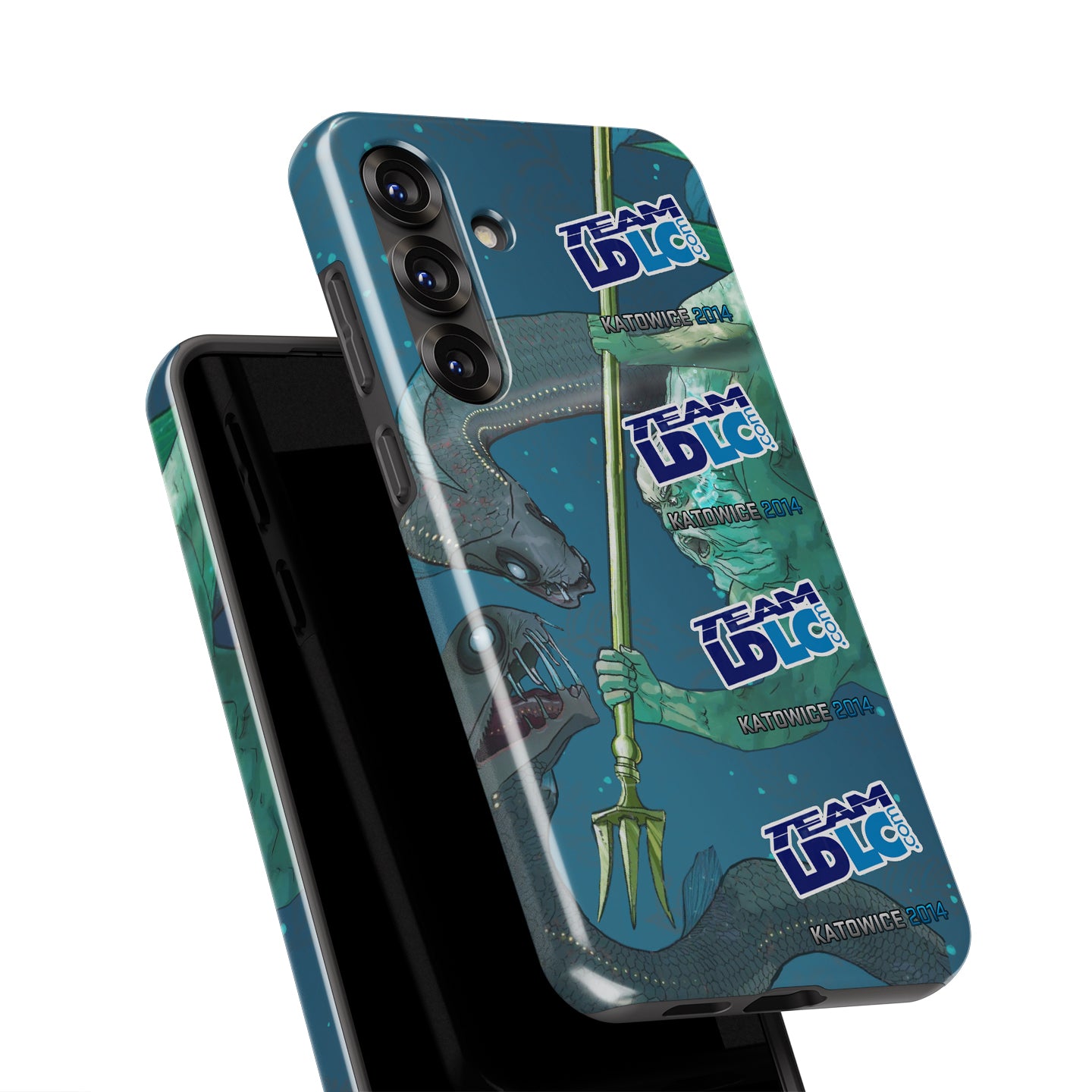 CSGO / CS2 - M4A4 | Poseidon Skin 4PCS Sticker | Team LDLC.com | Katowice 2014 Phone Case - Samsung Models