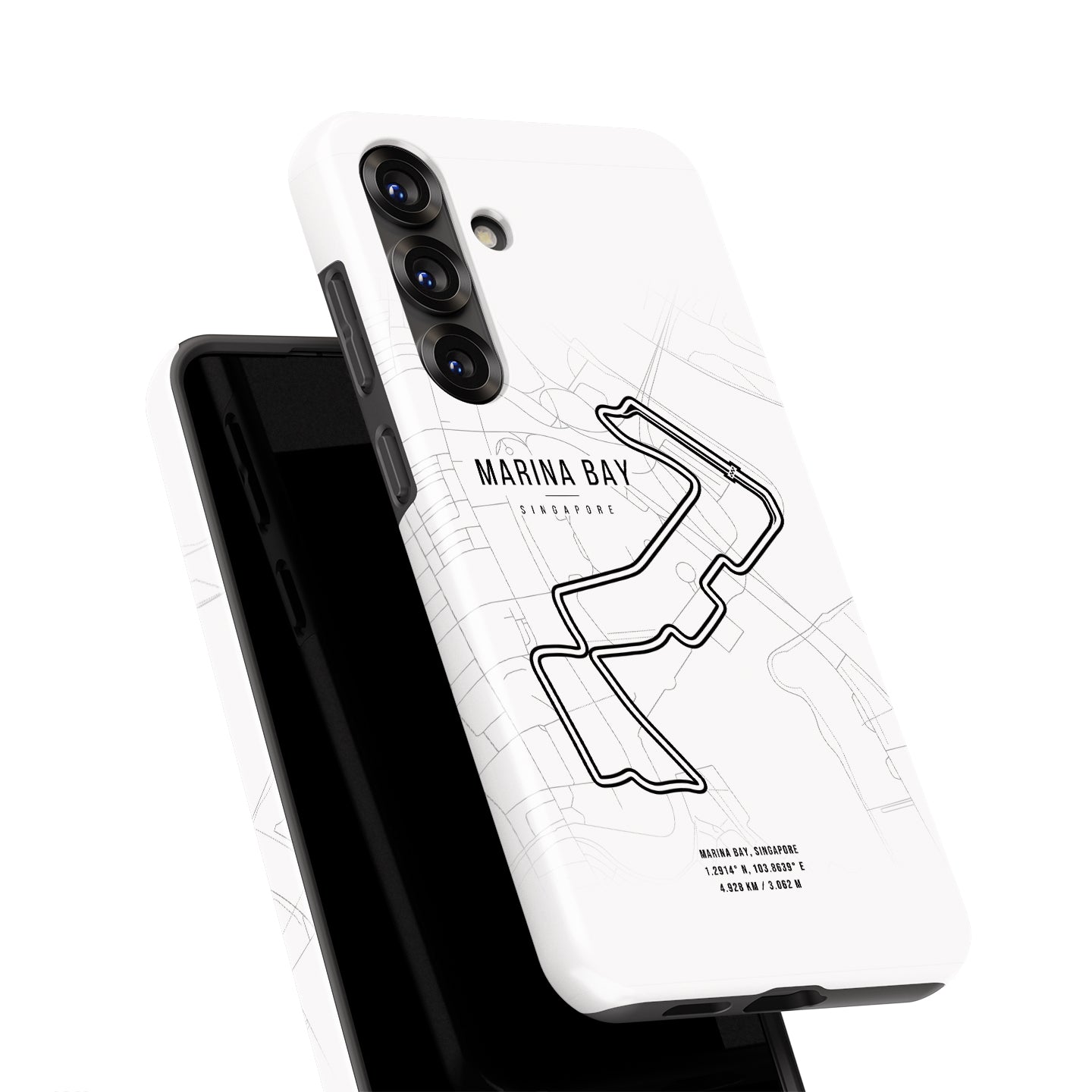 Marina Bay F1 Samsung Case – The Night Race Track Map | DIZZY CASE