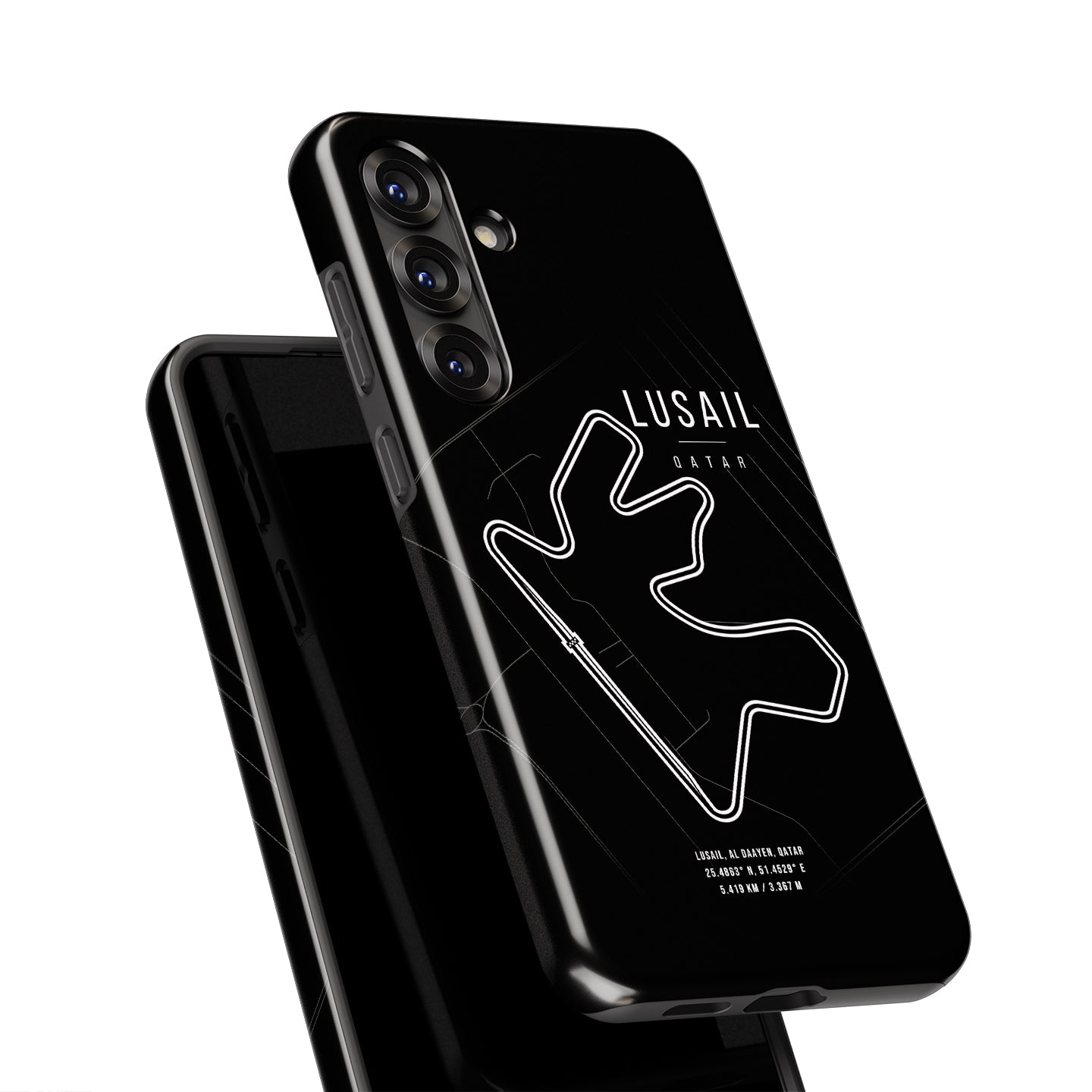 Lusail F1 Track Map Grand Prix - Samsung Phone Case | DIZZY CASE