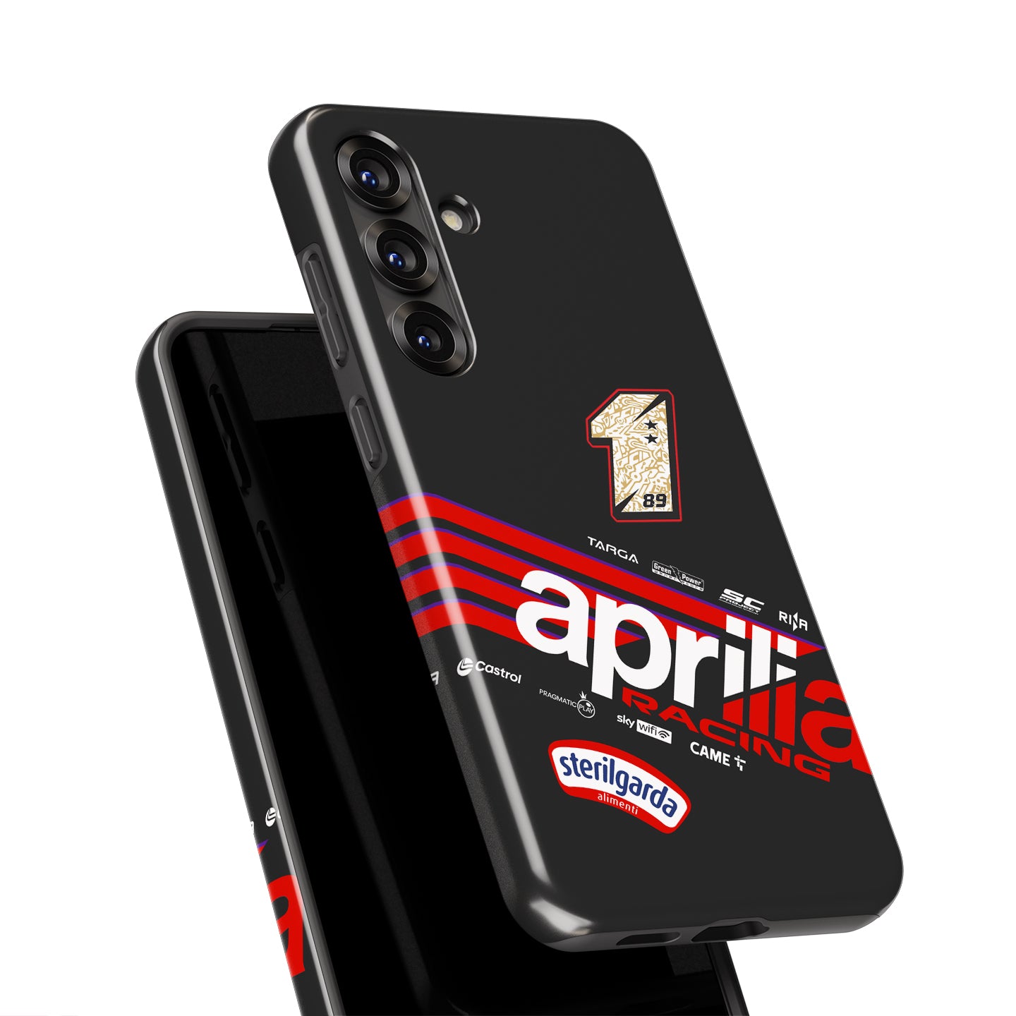 Jorge Martín 2025 MotoGP Phone Case – Aprilia Racing Livery Design for Samsung | DIZZY CASE