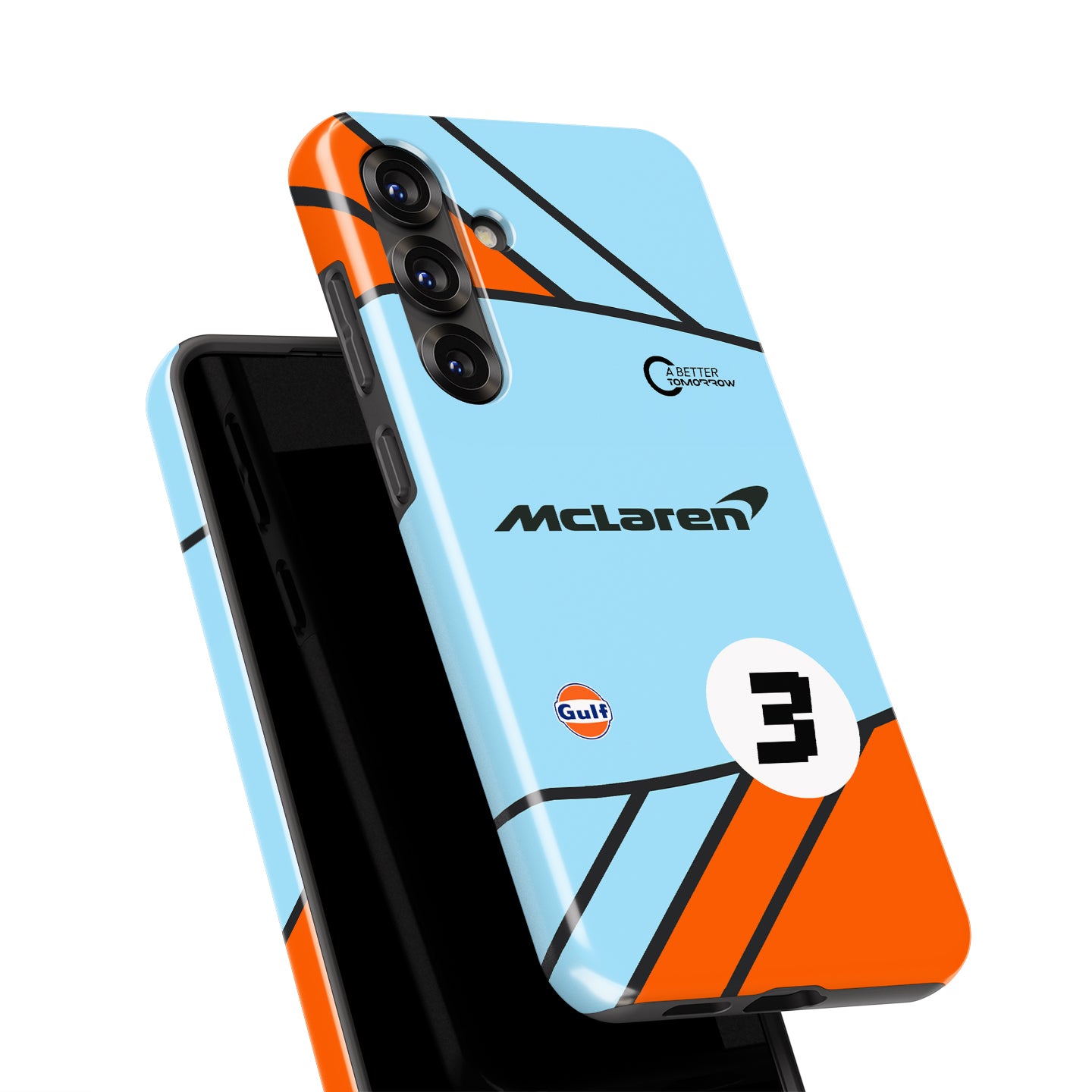 Formula 1 McLaren Gulf Livery Samsung Case – Ricciardo Racing Legacy | DIZZY CASE
