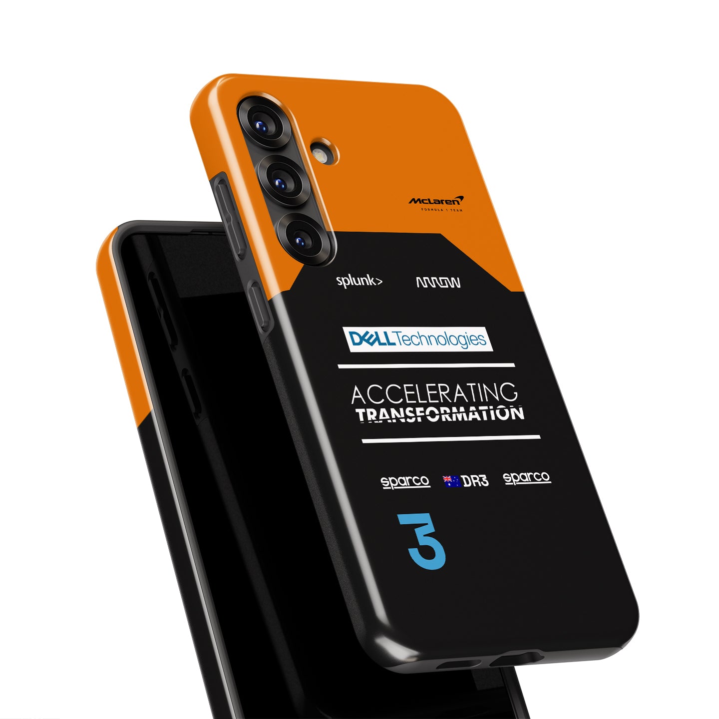 Daniel Ricciardo McLaren Livery Samsung Case - Snap & Tough | DIZZY CASE