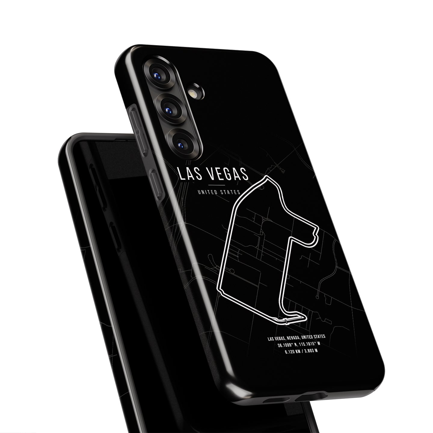 Las Vegas F1 Track Map Grand Prix - Samsung Phone Case | DIZZY CASE