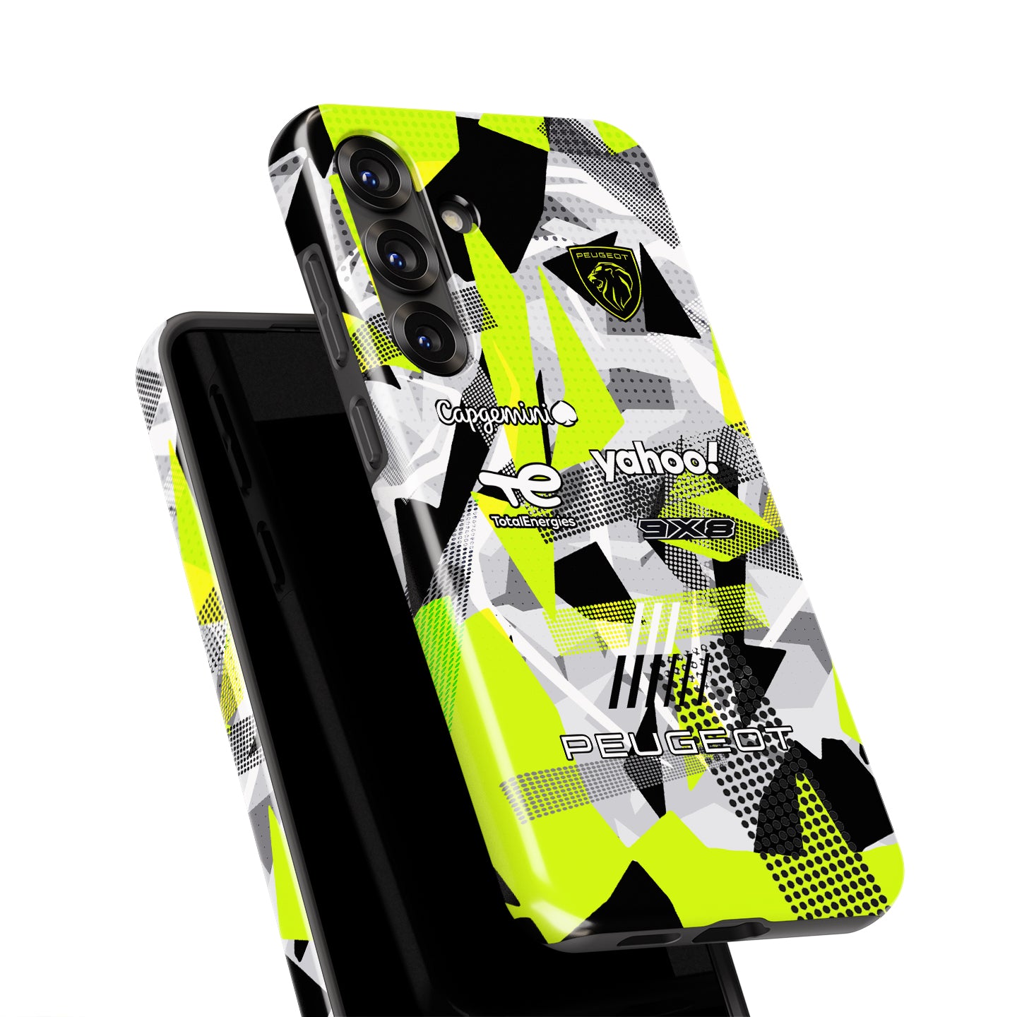 Coque de téléphone Tadej Pogacar 2024 Dual Triumph jaune et rose en jersey par DIZZY