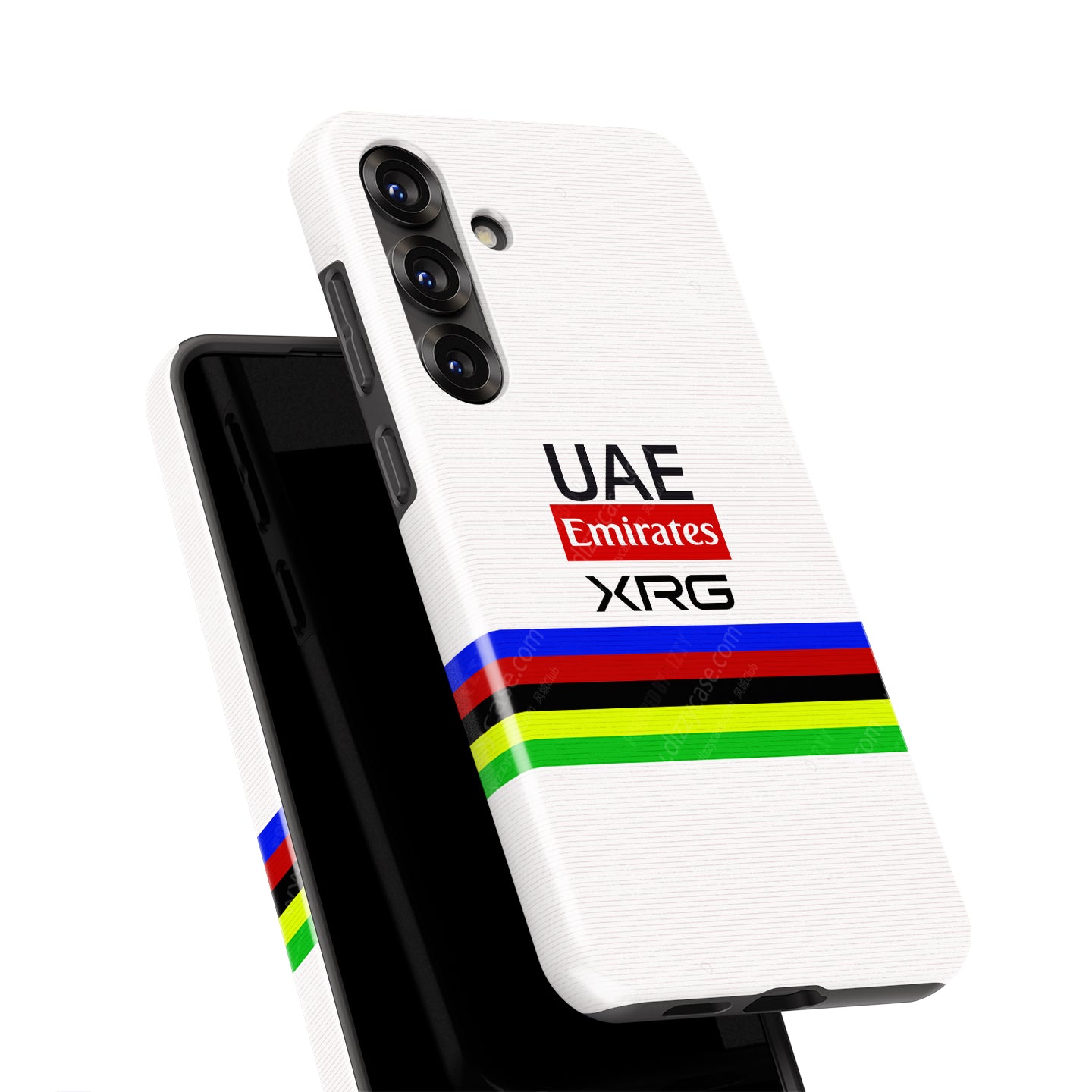 Tadej Pogačar Rainbow Jersey Cycling Phone Case – Samsung Models