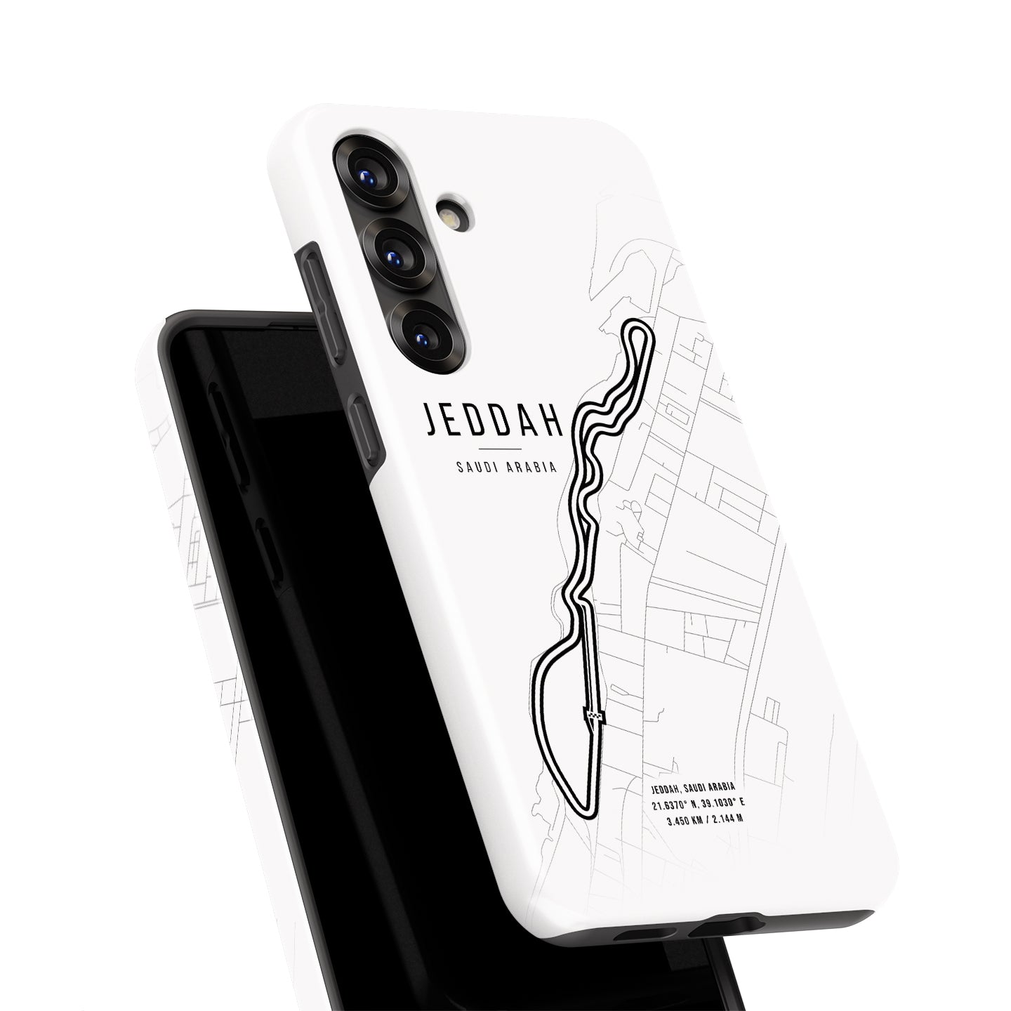 Jeddah F1 Track Map Grand Prix - Samsung Phone Case | DIZZY CASE