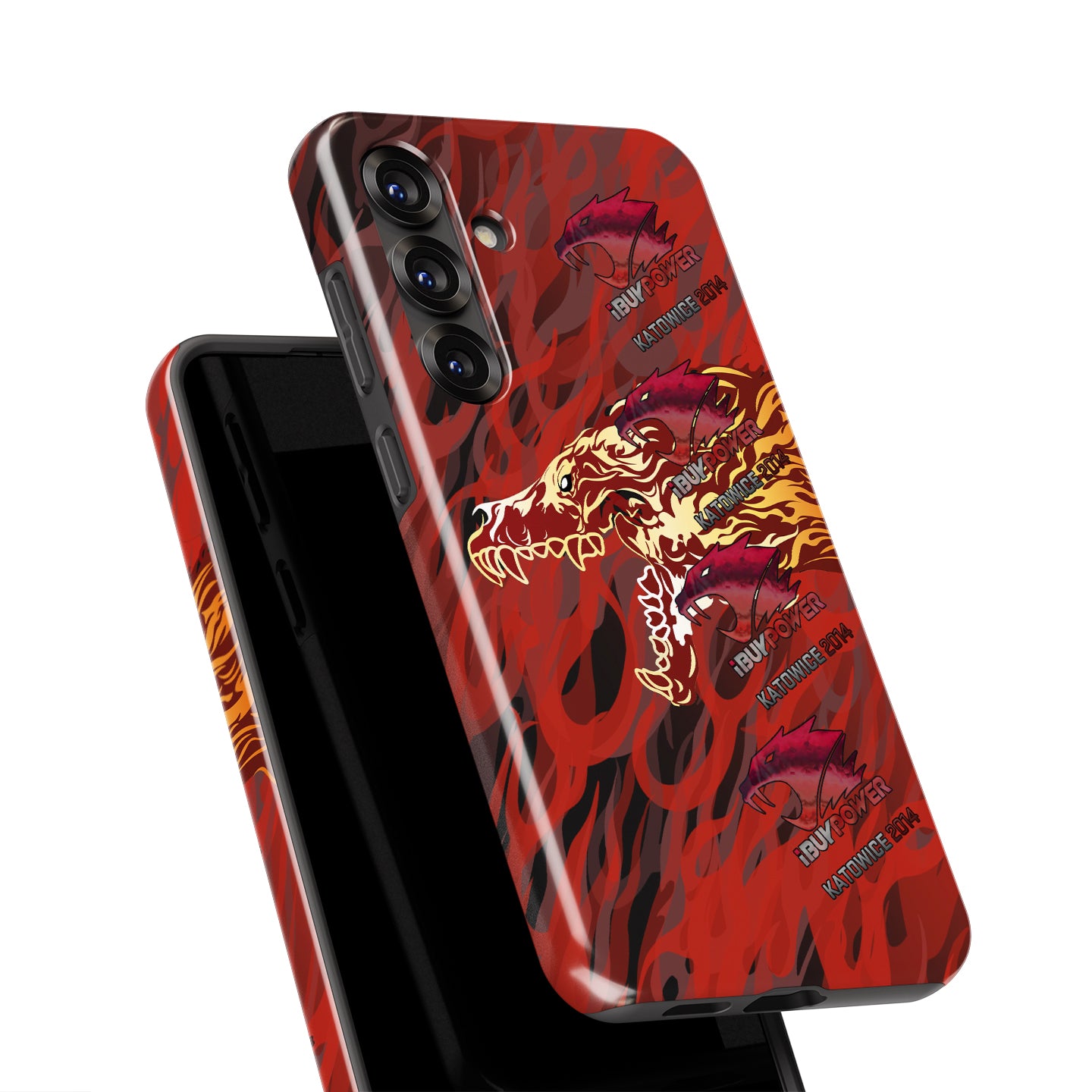 CS2 M4A4 Howl with iBUYPOWER Holo Sticker Phone Case – Katowice 2014 Edition (For Samsung Galaxy)