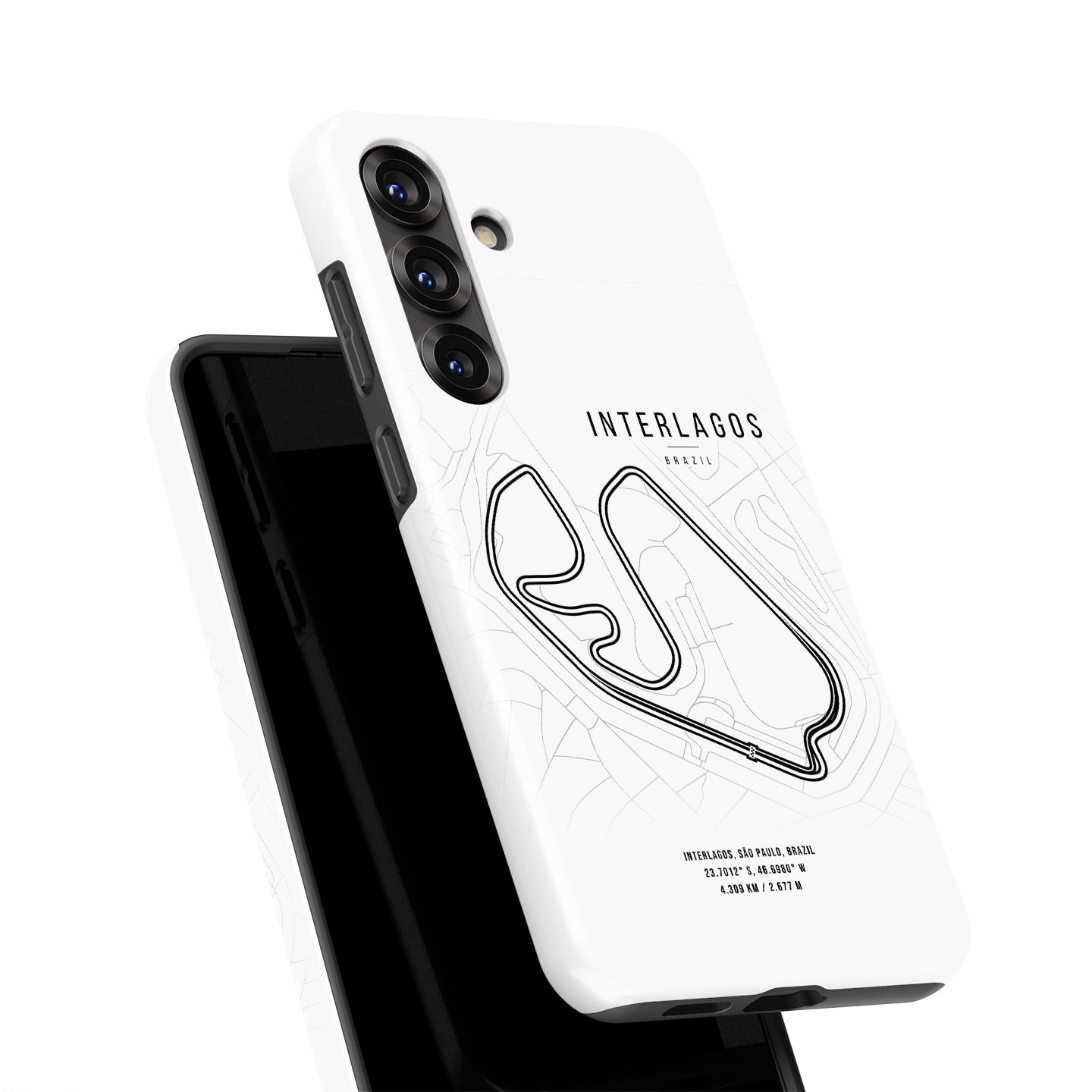 Interlagos F1 Track Map Grand Prix - Samsung Phone Case | DIZZY CASE