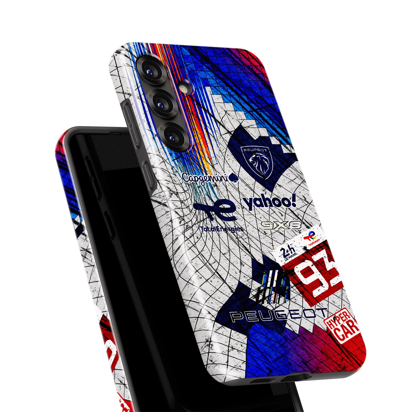 Peugeot 9X8 Le Mans 100th Anniversary Samsung Case – Race-Worn Hypercar Edition | DIZZY CASE