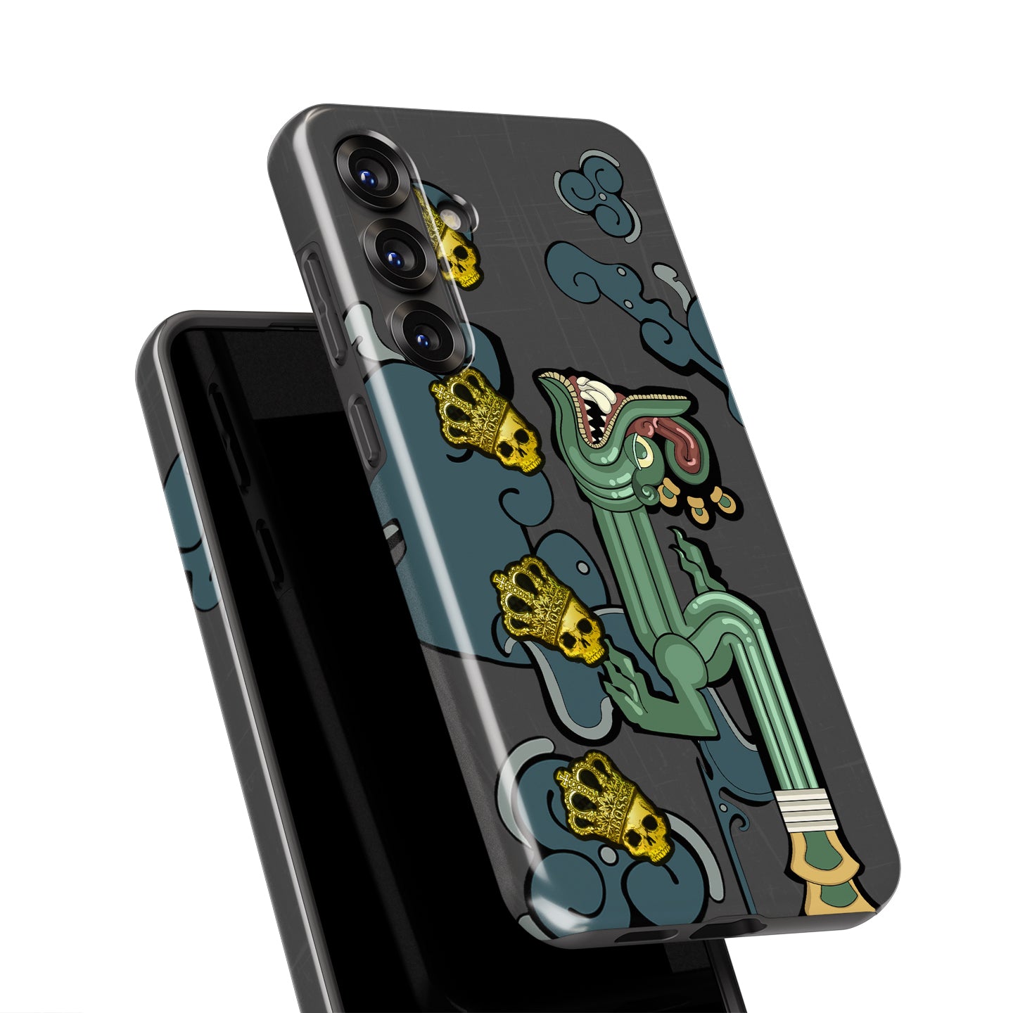 AK-47 Fire Serpent x4 Crown (Foil) Stickers CS:GO Phone Case for Samsung Galaxy | Premium Protection & Style