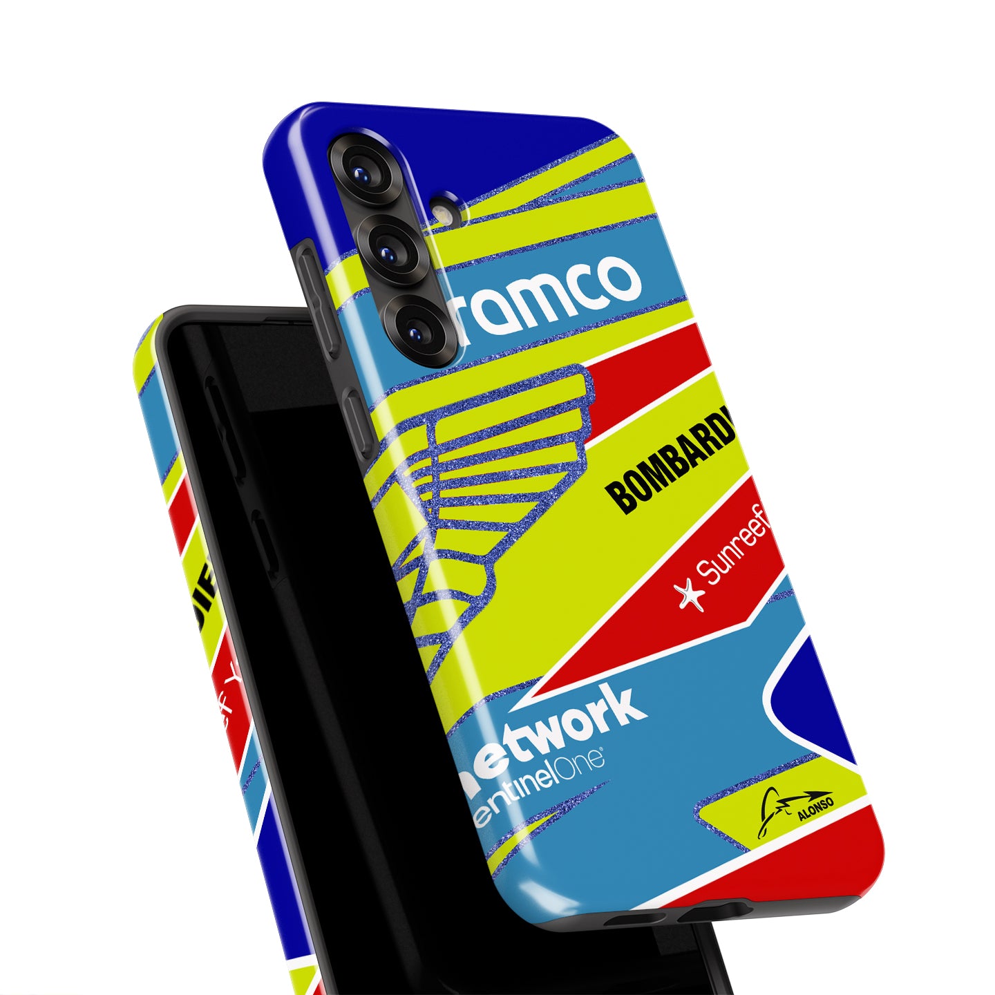 Fernando Alonso 2023 F1 Helmet Phone Case - Samsung Models | DIZZY CASE