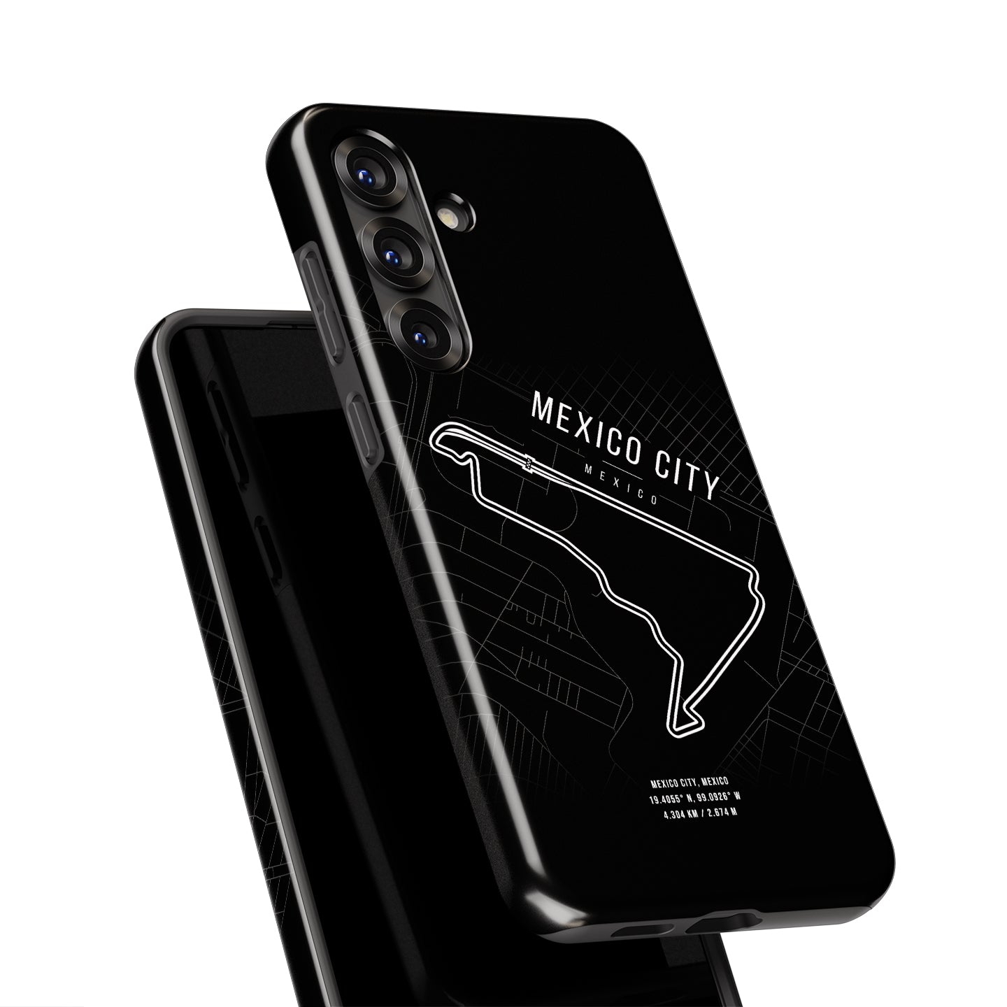 Mexico City F1 Track Map Grand Prix - Samsung Phone Case | DIZZY CASE