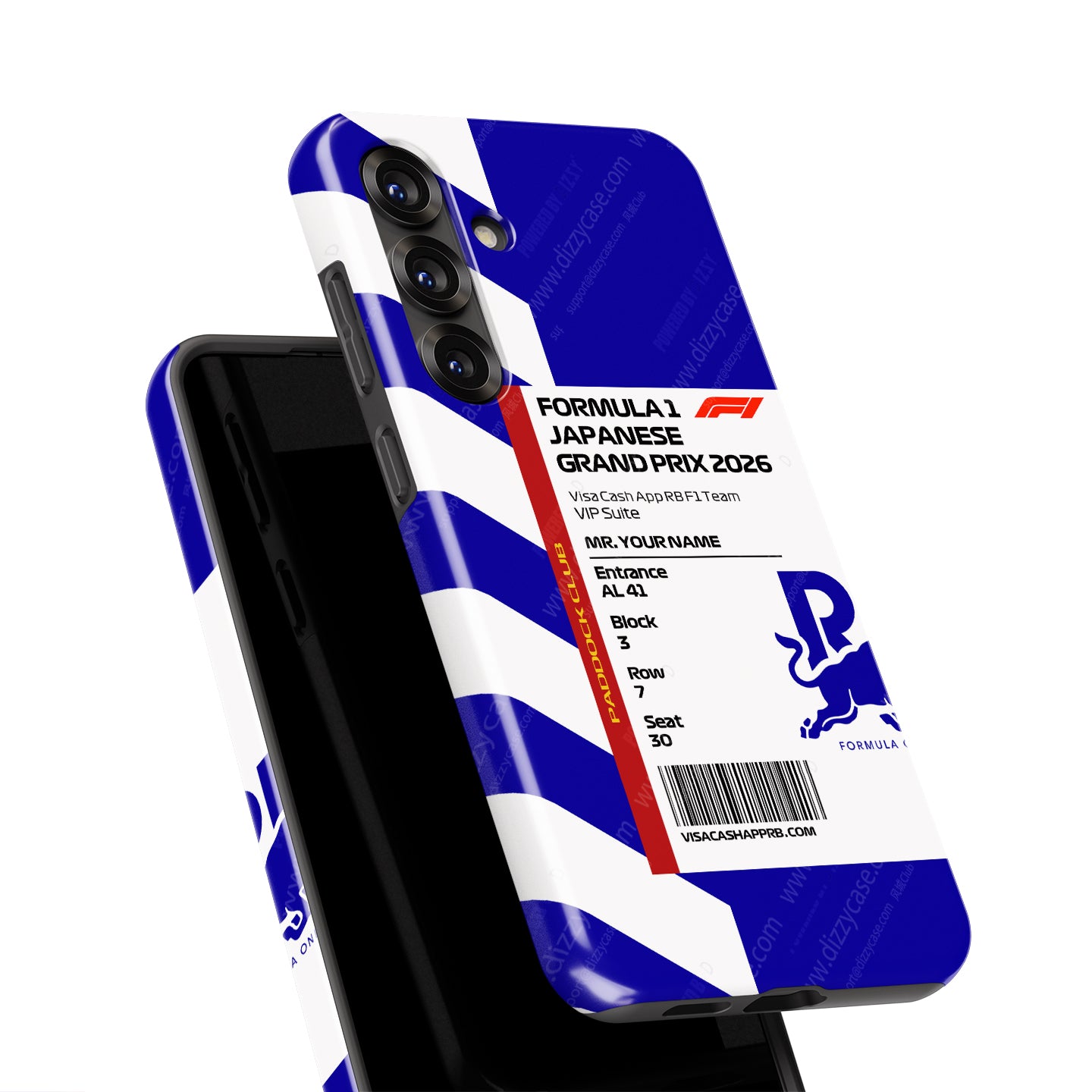 Custom VCARB VIP Pass Samsung Galaxy Case