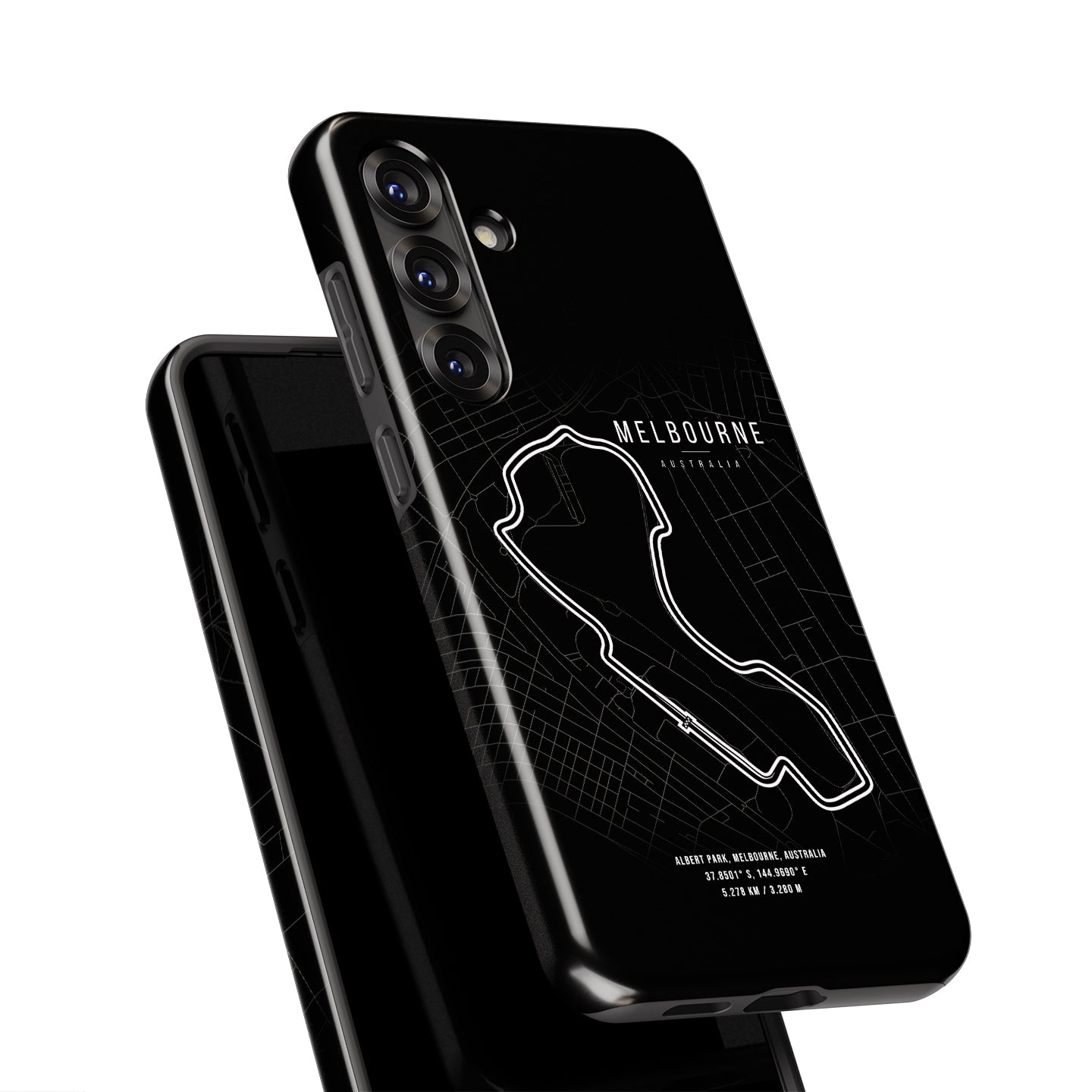 Melbourne F1 Track Map Grand Prix - Samsung Phone Case | DIZZY CASE