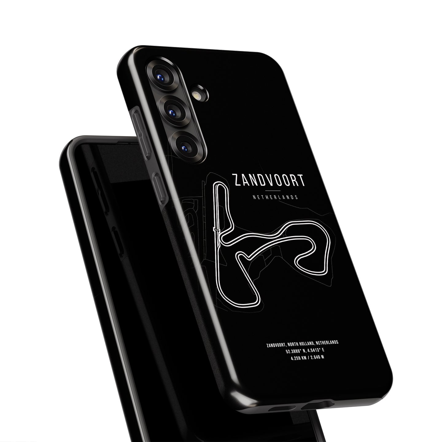 Zandvoort F1 Track Map Samsung Phone Case | DIZZY CASE