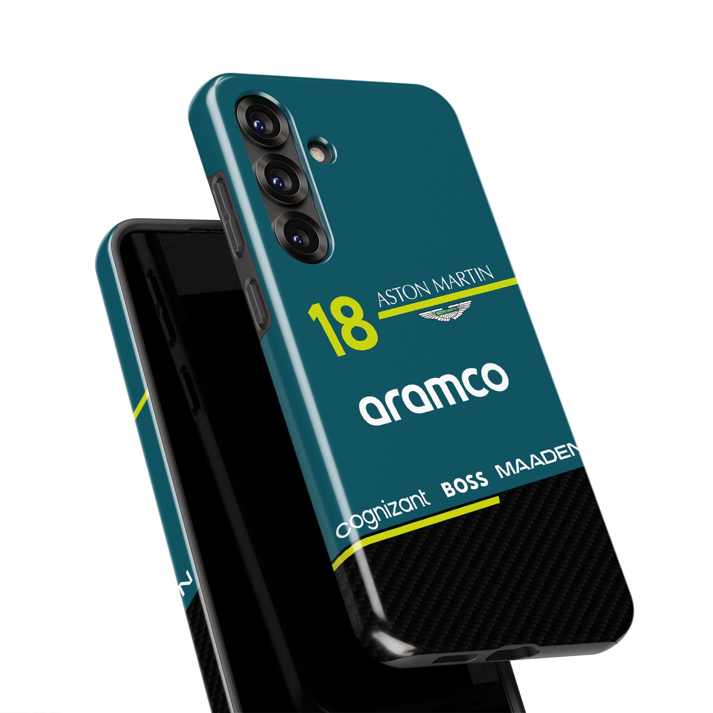 Aston Martin AMR25 Lance Stroll Phone Case – LS18 Edition (For Samsung Galaxy) | DIZZY CASE