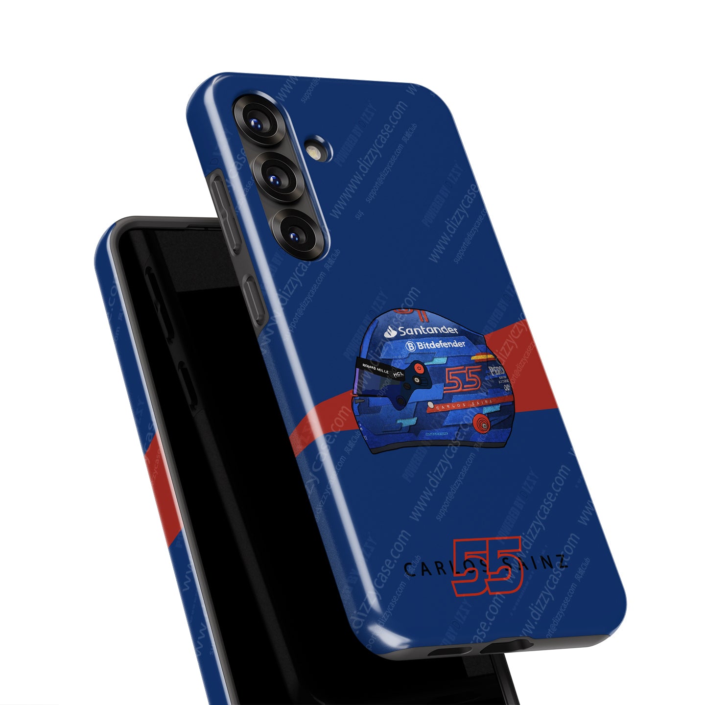 Carlos Sainz 2024 Miami GP Helmet Phone Case – Samsung Models | DIZZY CASE