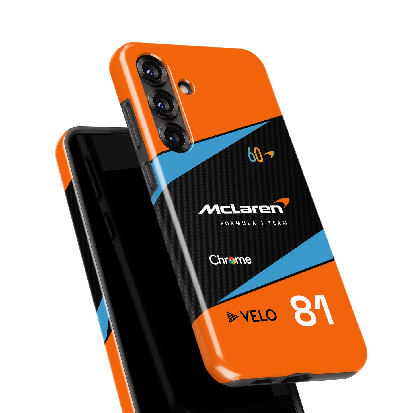 Iconic Piastri MCL60 Livery Case – Samsung-Compatible | DIZZY CASE