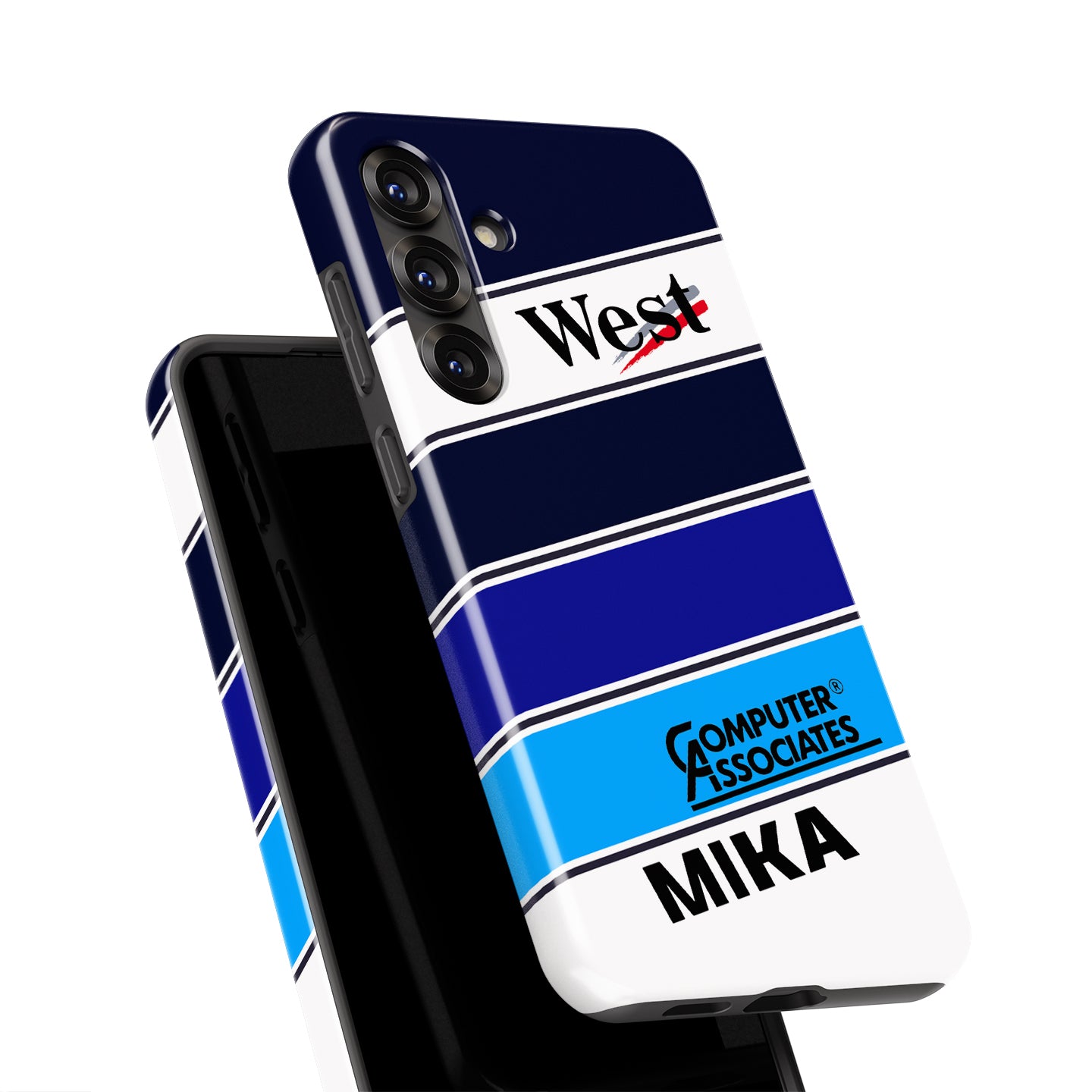 Samsung Galaxy F1 Case - Mika Häkkinen Helmet Design | DIZZY CASE