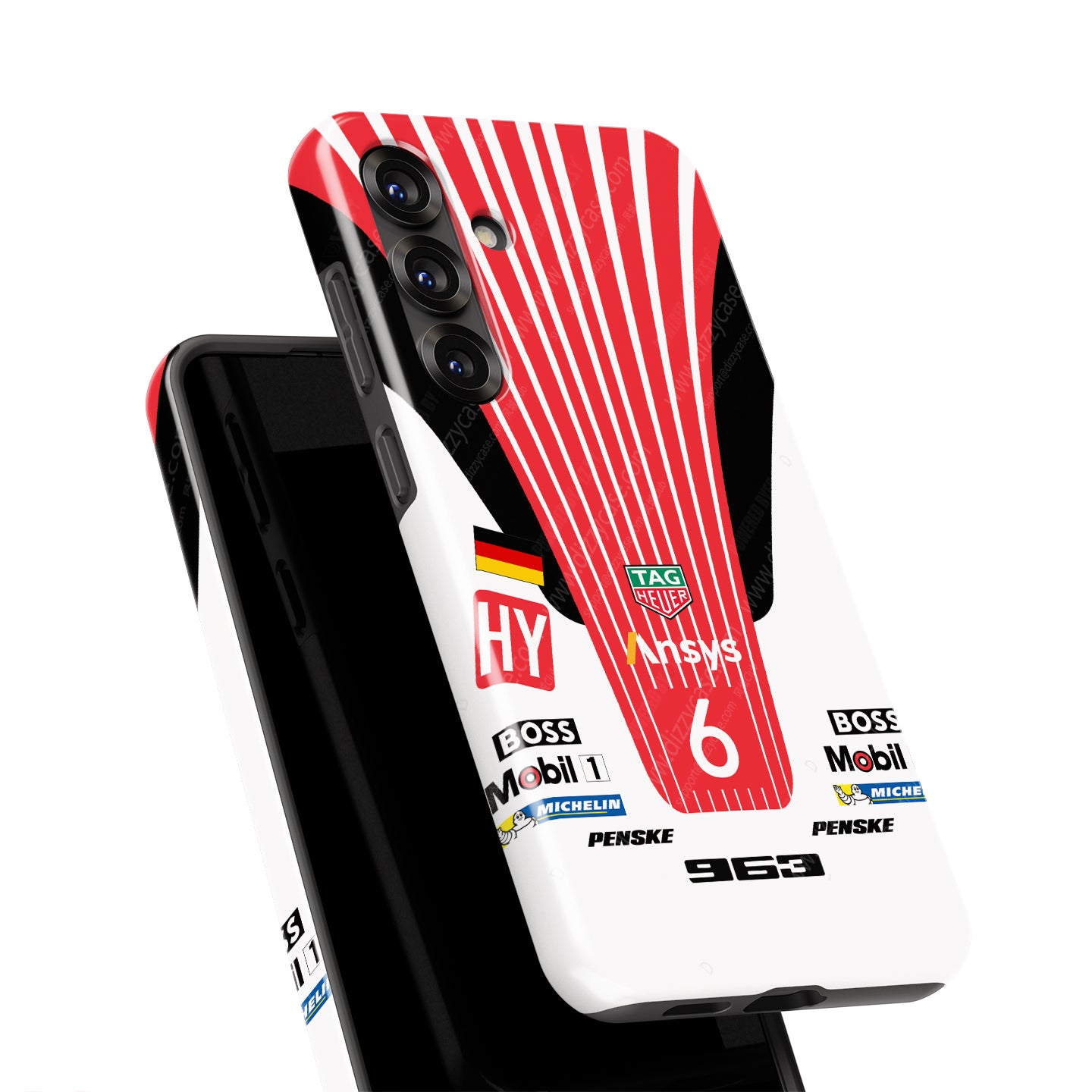 Porsche 963 LMDh No.6 Phone Case: Bold Racing Style & Protection