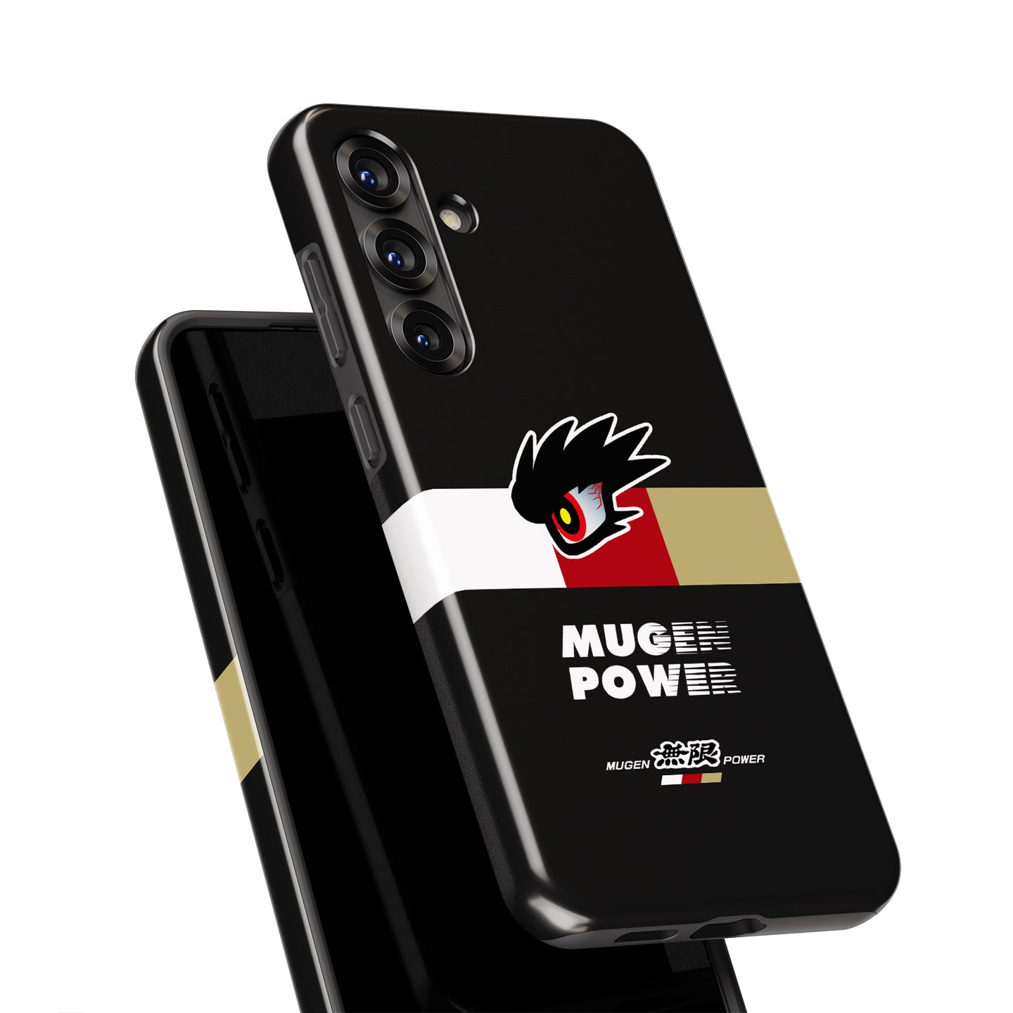 Sleek or Tough: Endless Mugen Commander Eye Phone Case