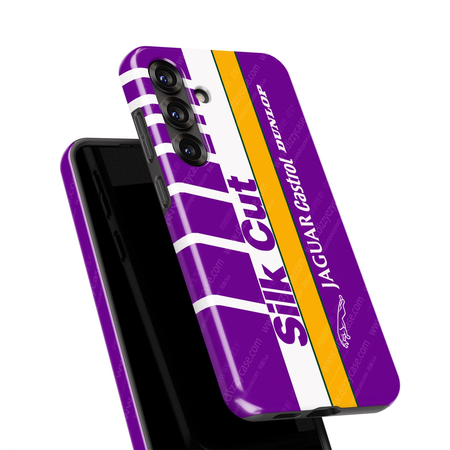 Jaguar XJR9-LM Silk Cut Phone Case | Iconic Racing Style