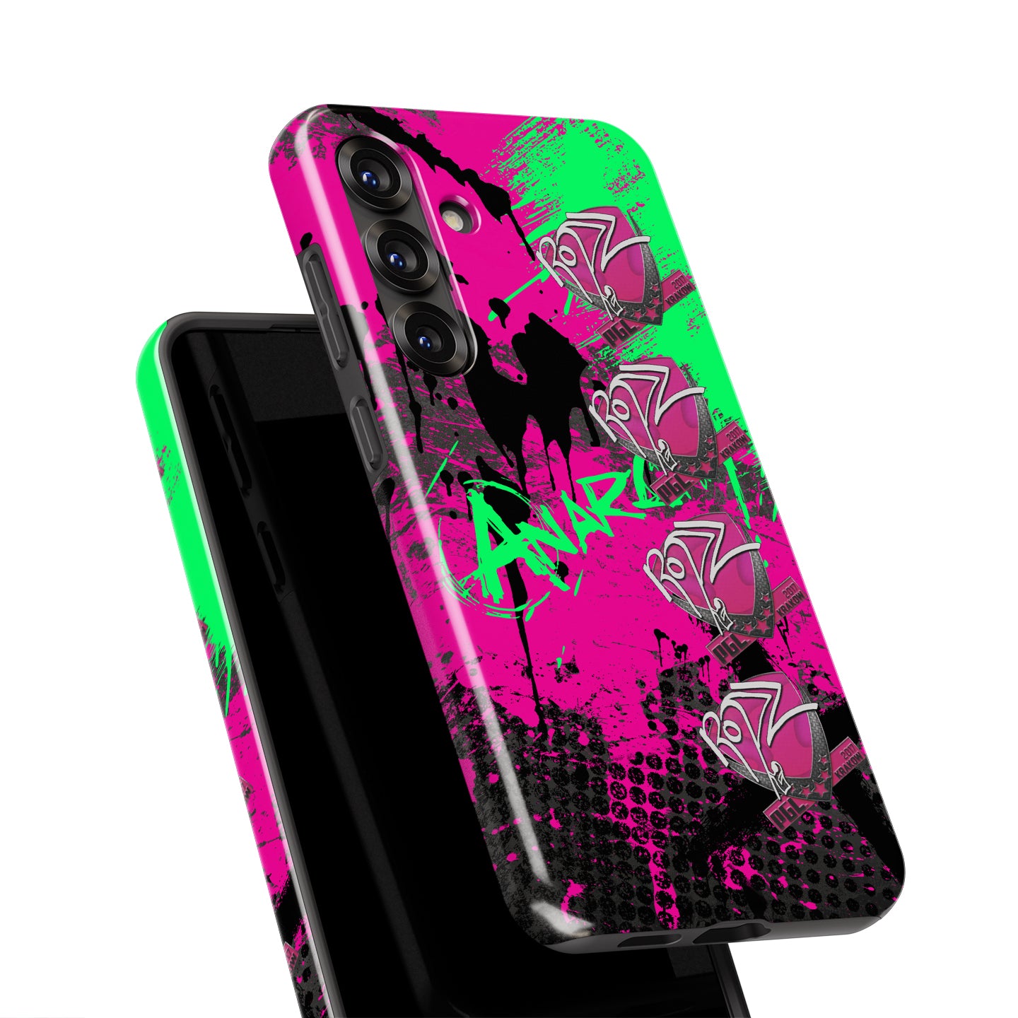 CS / CS2 - AK-47 | Neon Revolution with 4x ropz Krakow 2017 Stickers Phone Case - Samsung Models | DIZZY CASE