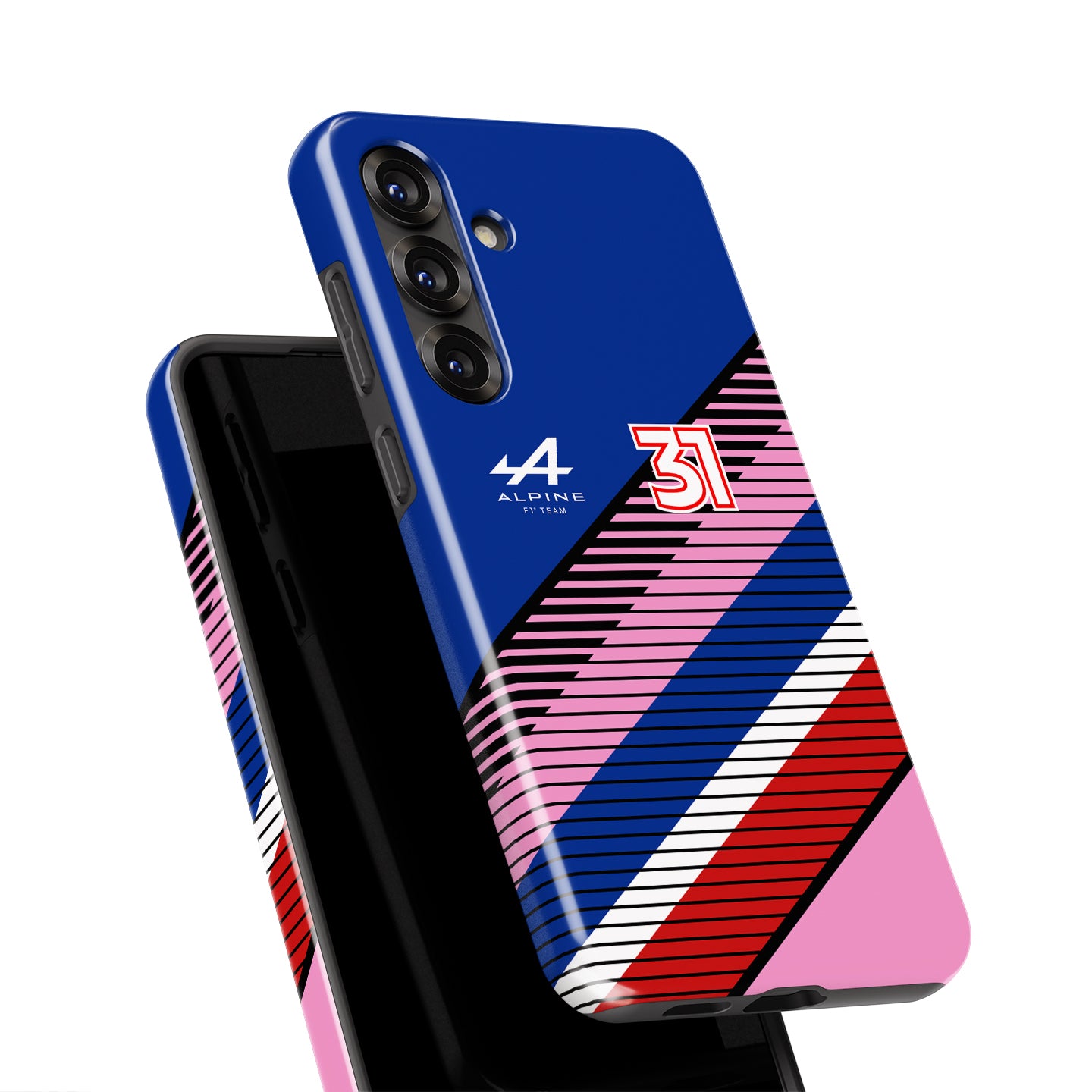 Racing Legacy: Esteban Ocon Alpine Samsung Galaxy Case | DIZZY CASE