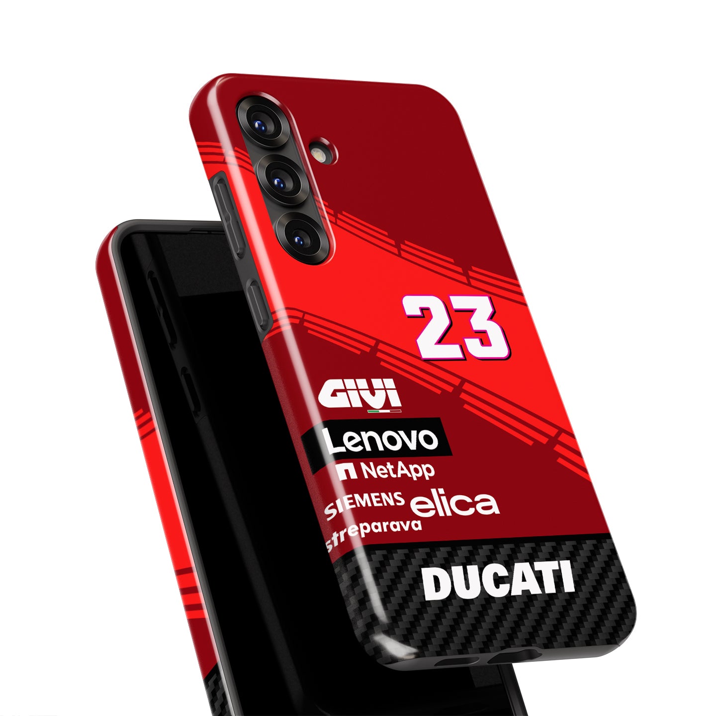 Ride with Enea Bastianini: 2024 Ducati MotoGP Livery Phone Case