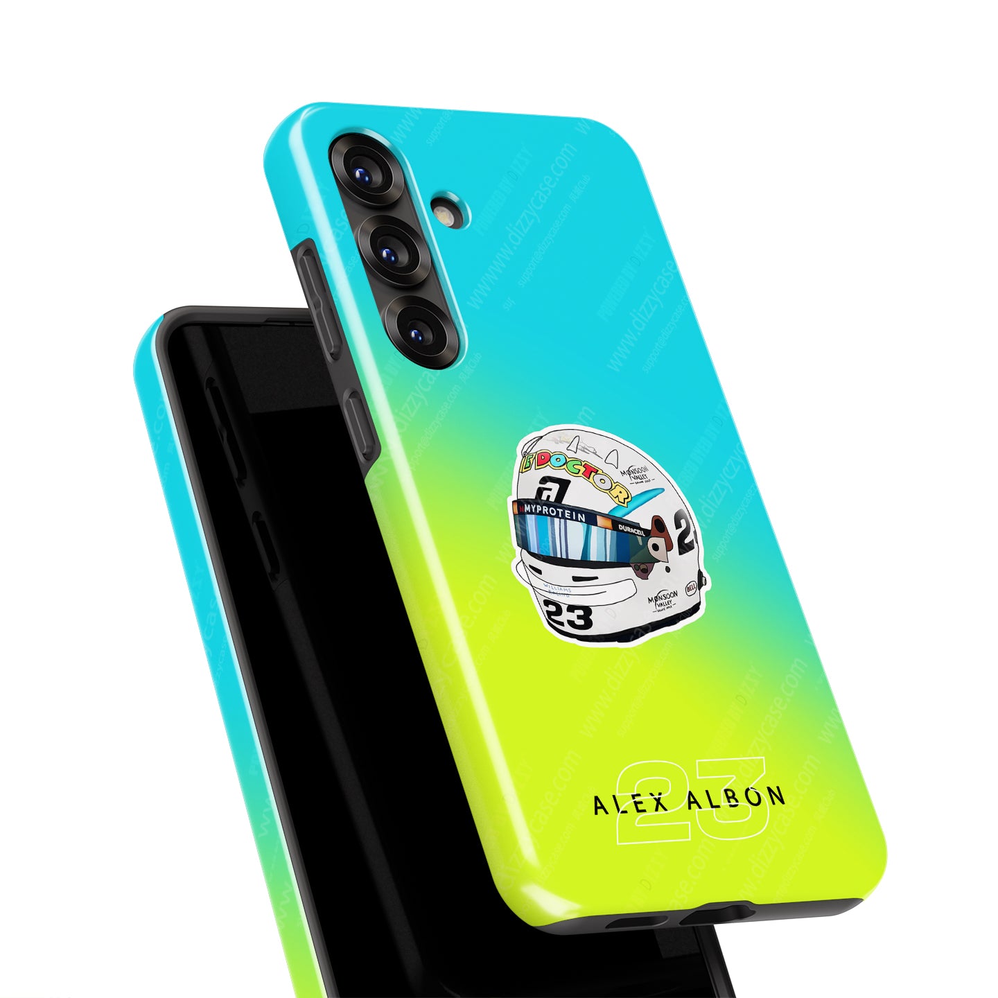 Alex Albon 100th Grand Prix USA Edition Phone Case for Samsung | DIZZY CASE