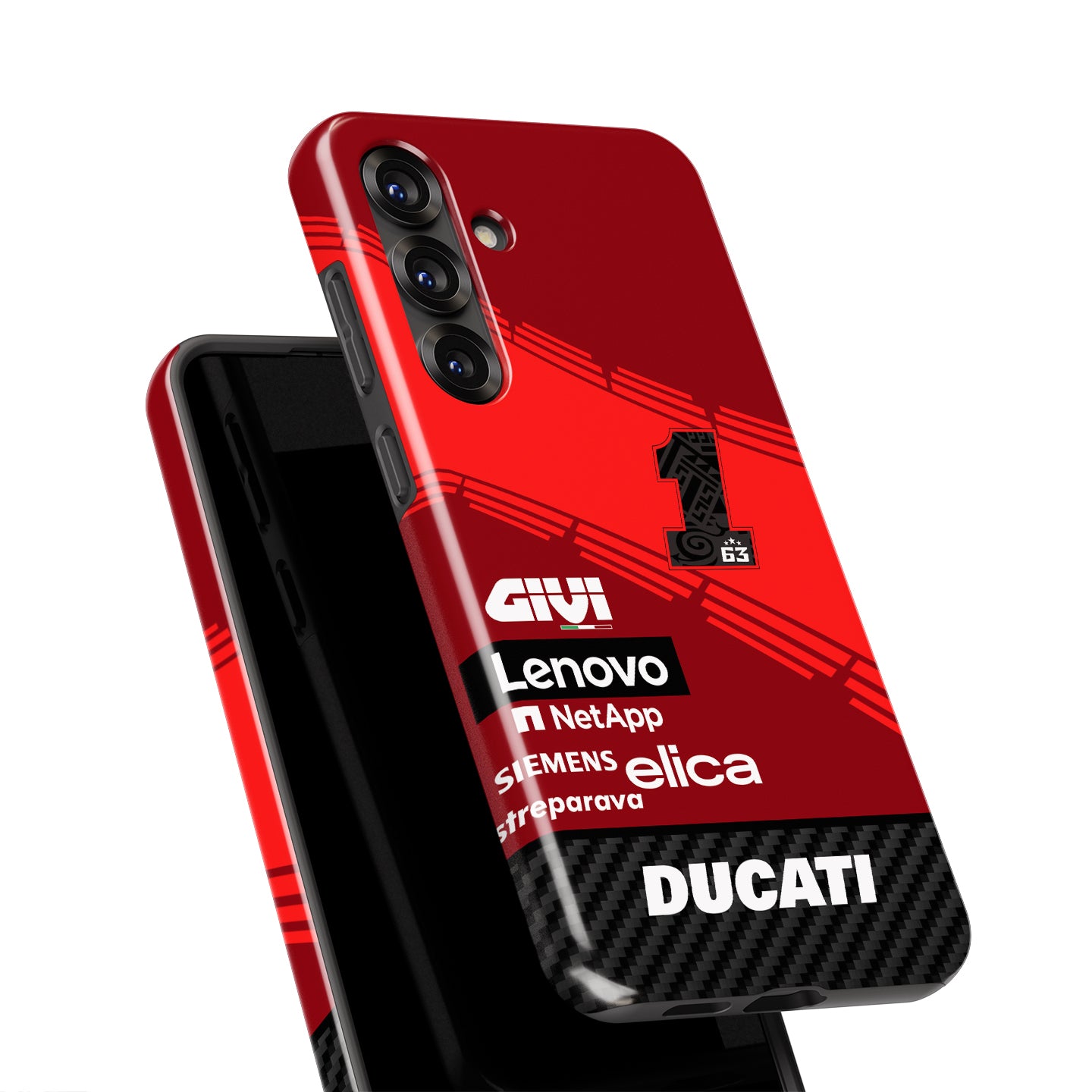 Ride with Francesco Bagnaia: 2024 Ducati MotoGP Samsung Phone Case