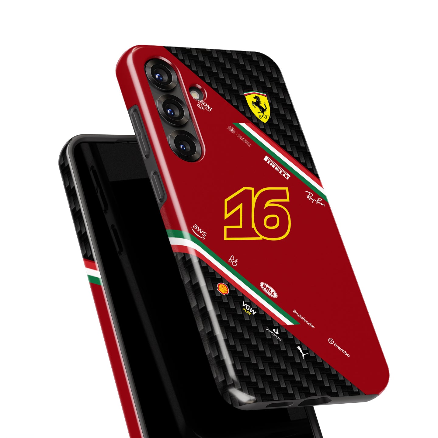 F1 Charles Leclerc Phone Case –  CL16 Edition for Samsung | DIZZY CASE
