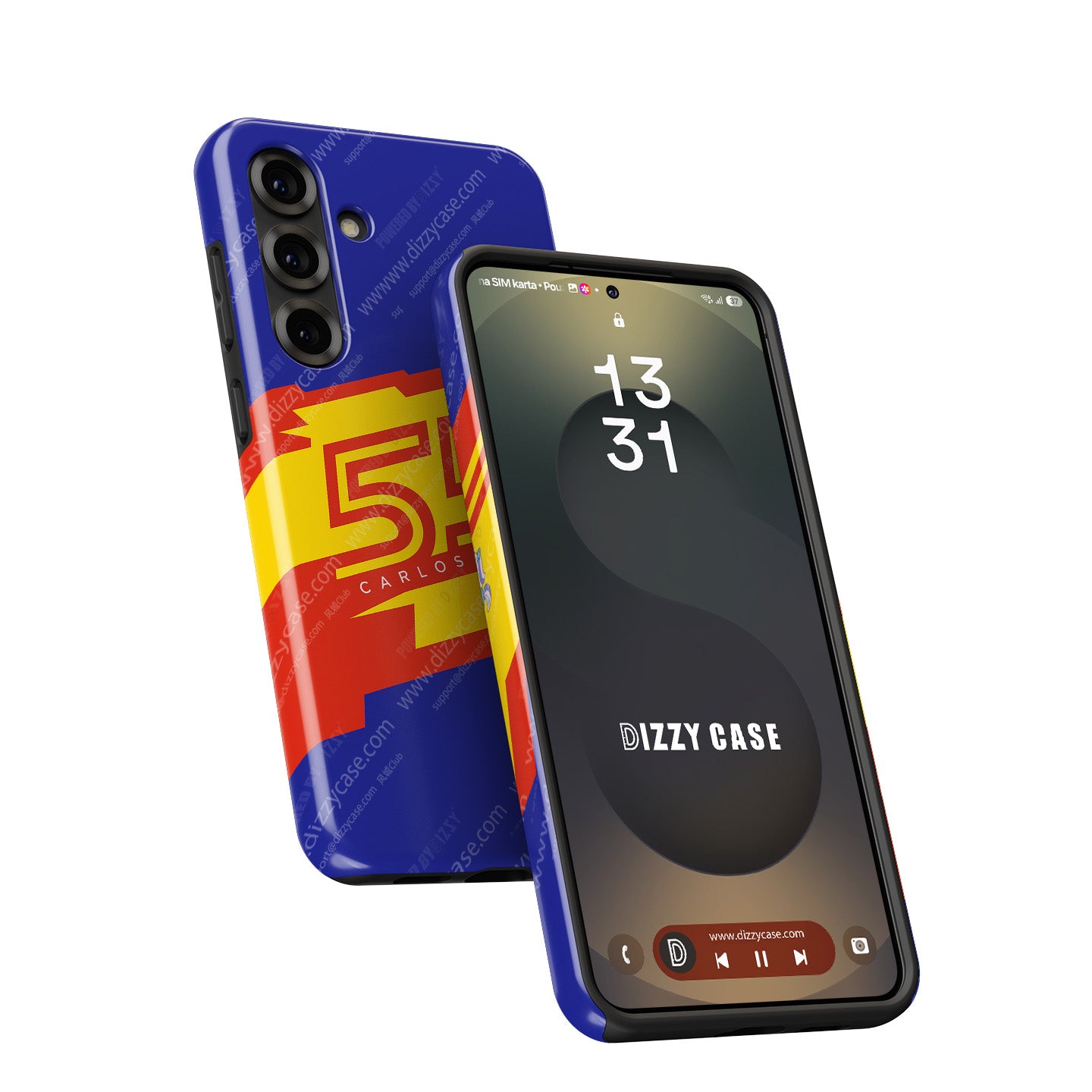 Carlos Sainz 2025 Williams Helmet Edition Phone Case – Spanish Spirit Design for Samsung Galaxy