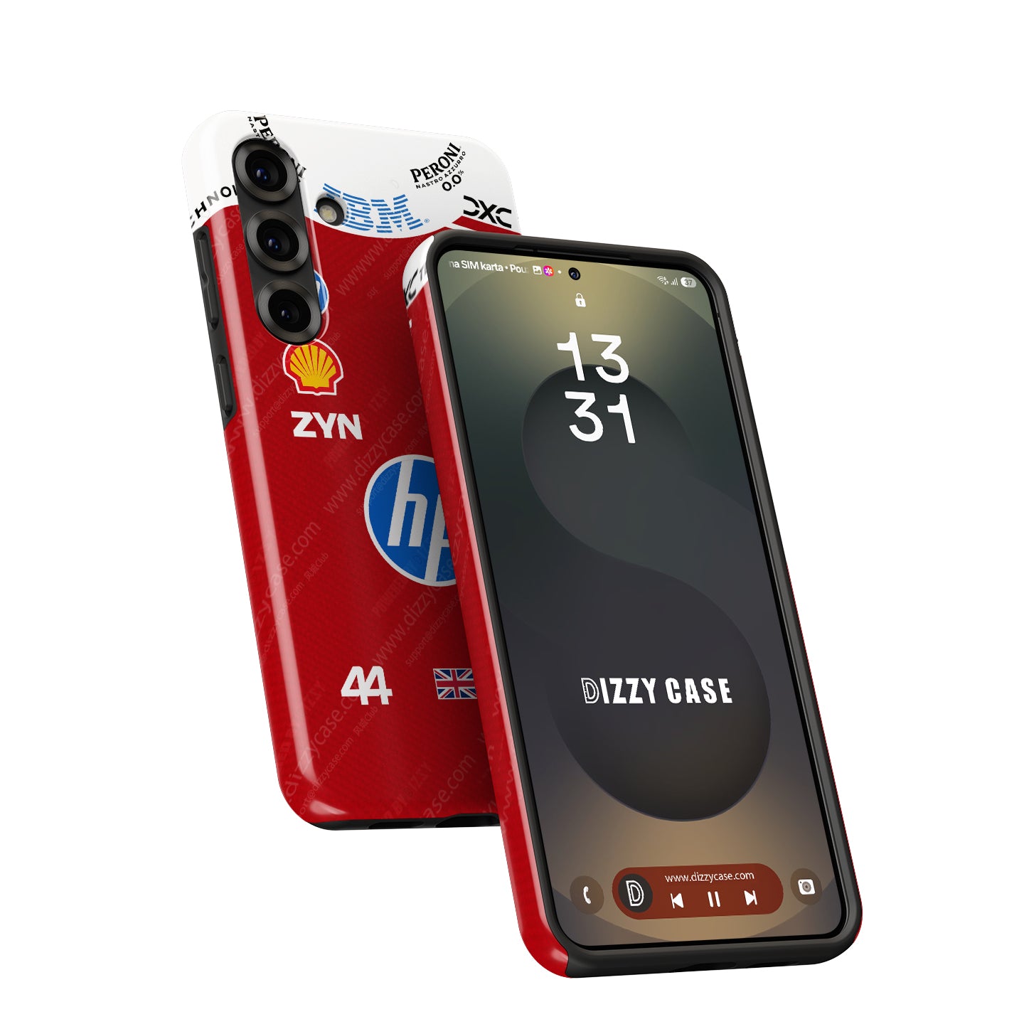 Lewis Hamilton 2026 Red Driver Suit Livery - Samsung Galaxy Case