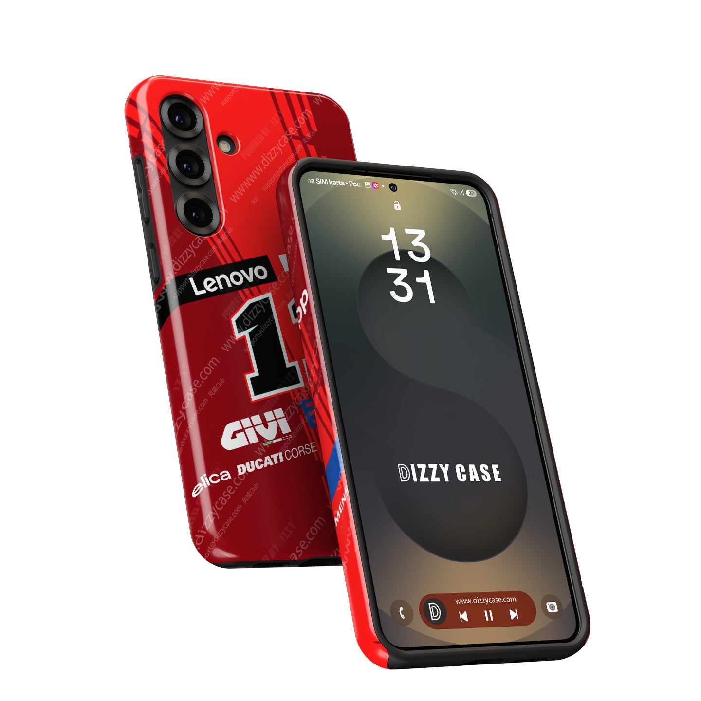 Nicolò Bulega 2025 Ducati Racing Livery - Samsung Galaxy Case