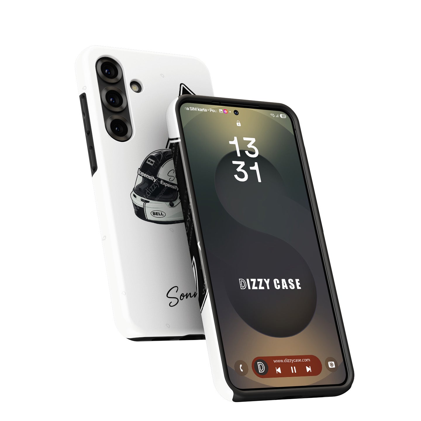 Sonny Hayes “F1: The Movie” Helmet Edition Phone Case – Tribute Design for Samsung Galaxy