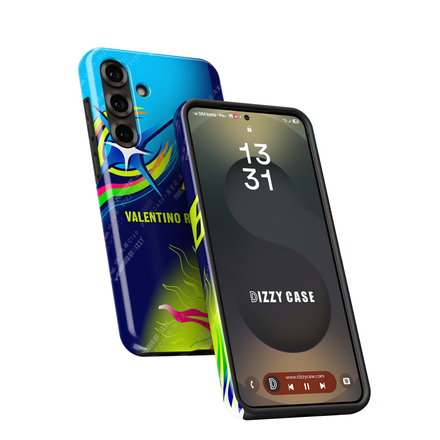 Valentino Rossi 2025 WEC Helmet Phone Case – Le Mans 24H BMW M Motorsport for Samsung