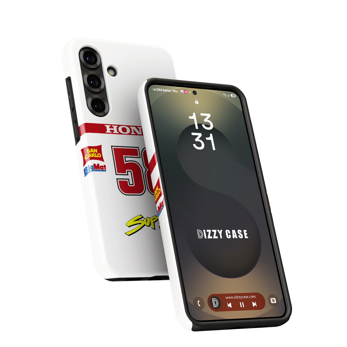 Marco Simoncelli HONDA RC212V Phone Case – MotoGP Protection & Style | DIZZY CASE