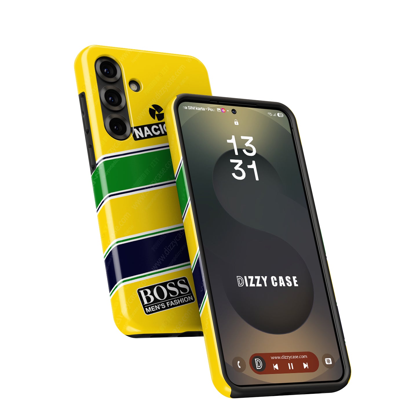 Ayrton Senna Helmet Tribute - Samsung Galaxy Case | DIZZY CASE
