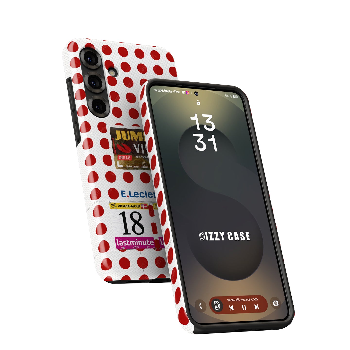 Celebrate the Champion: Jonas Vingegaard 2022 Mountain Jersey Case | DIZZY CASE