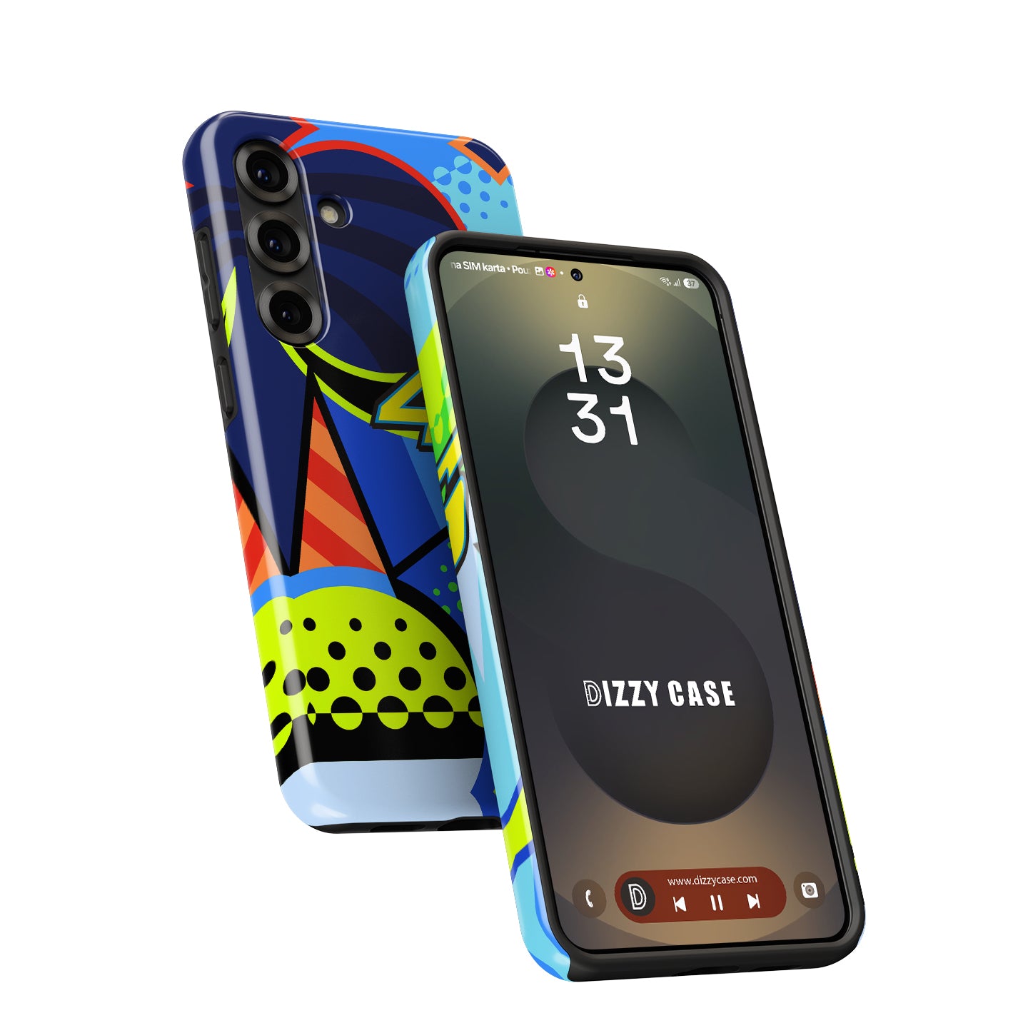 Celebrate Valentino Rossi with the Winter Test 2020 Helmet Phone Case | DIZZY CASE