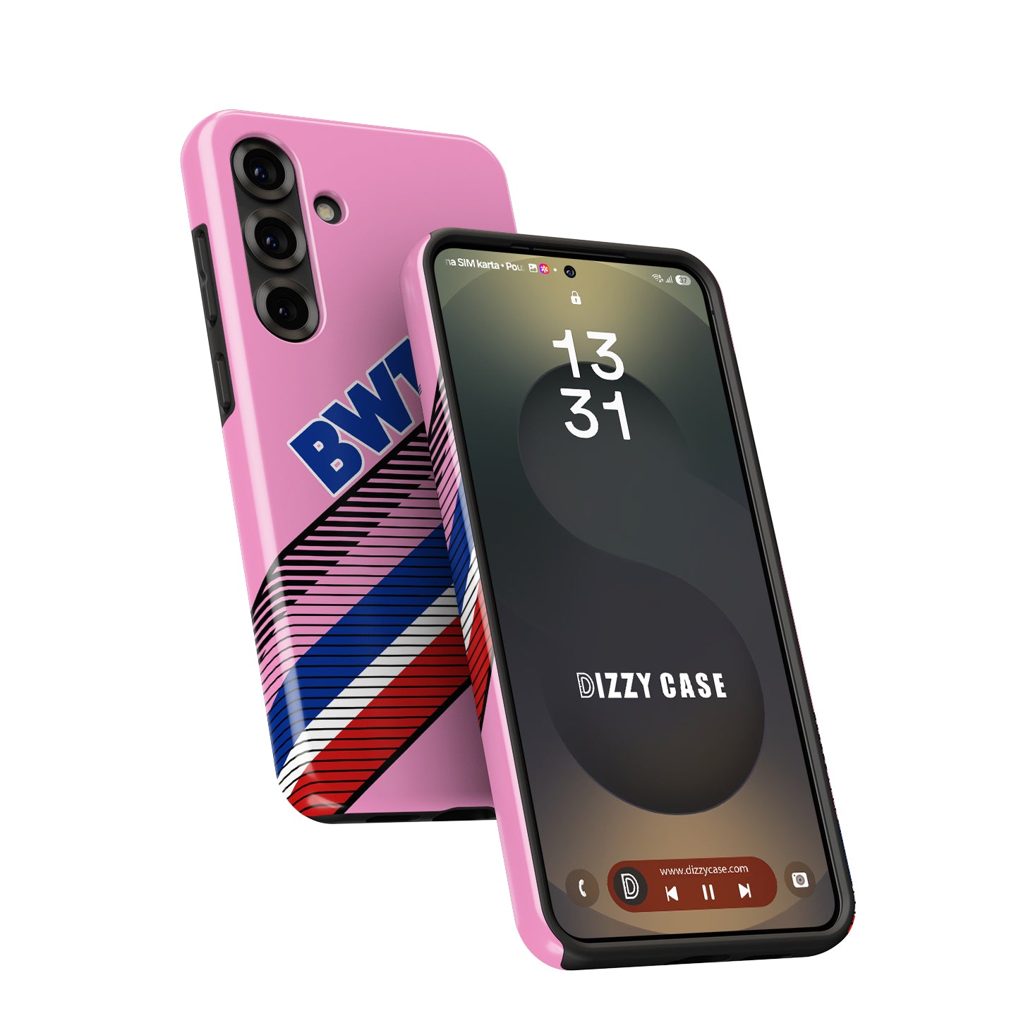 Alpine F1 Legacy Pink Livery Case for Samsung Models | DIZZY CASE