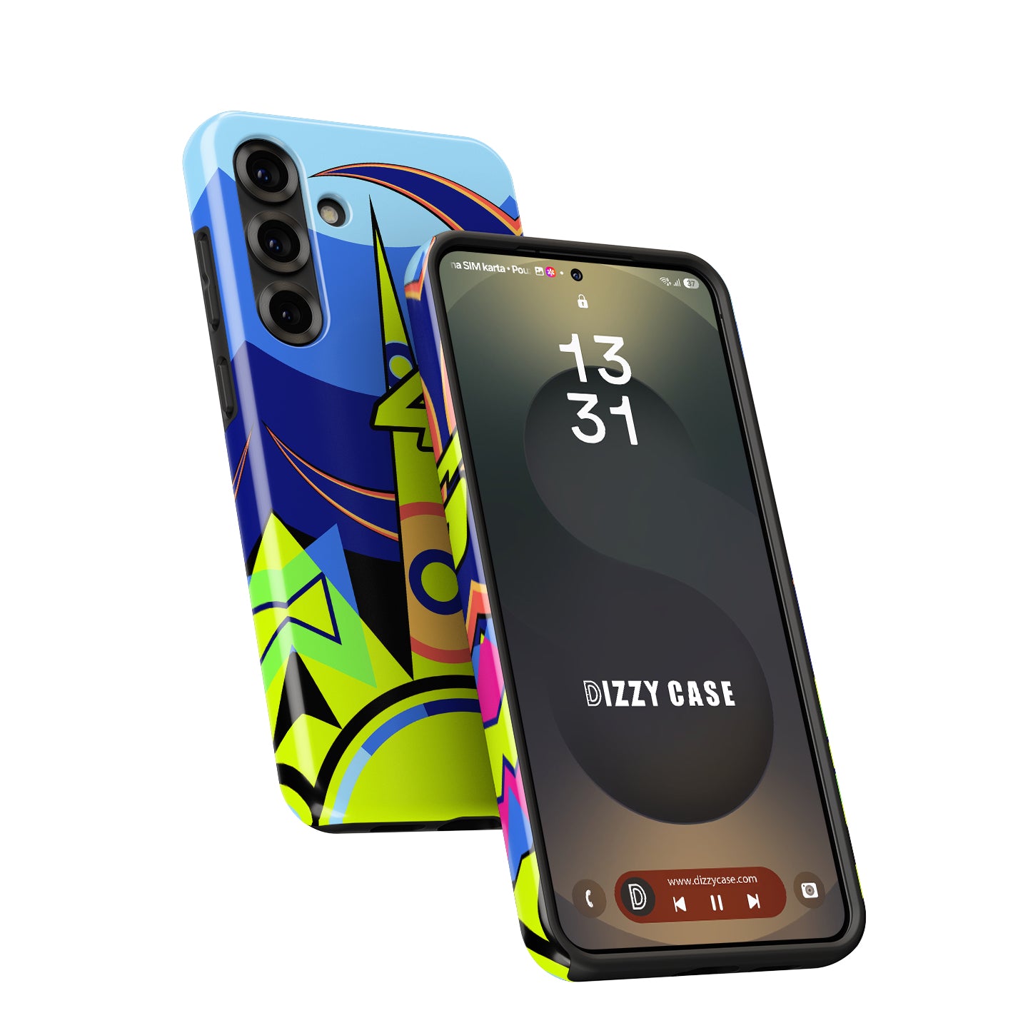 Valentino Rossi Sun And Moon 2016 Helmet Livery Phone Case - Samsung Models | DIZZY CASE