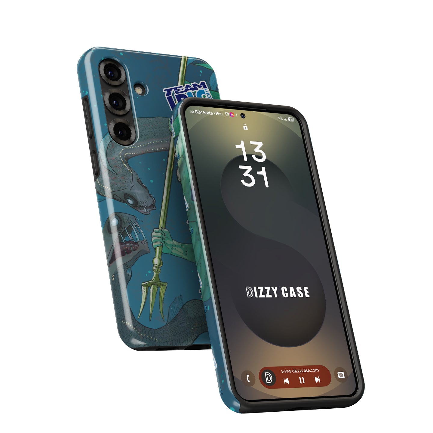 CSGO / CS2 - M4A4 | Poseidon Skin 4PCS Sticker | Team LDLC.com | Katowice 2014 Phone Case - Samsung Models