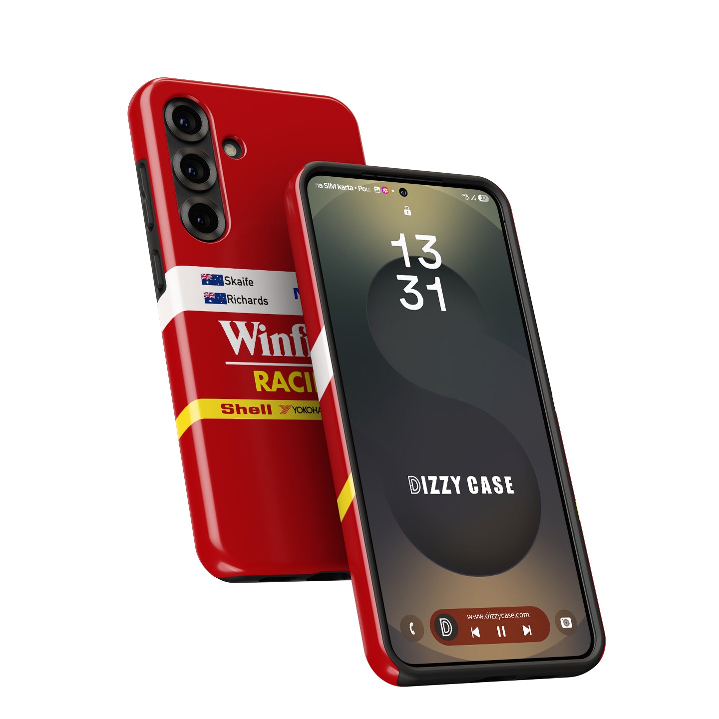 1992 Winfield Racing Nissan GT-R32 Livery Phone Case: Motorsport Style
