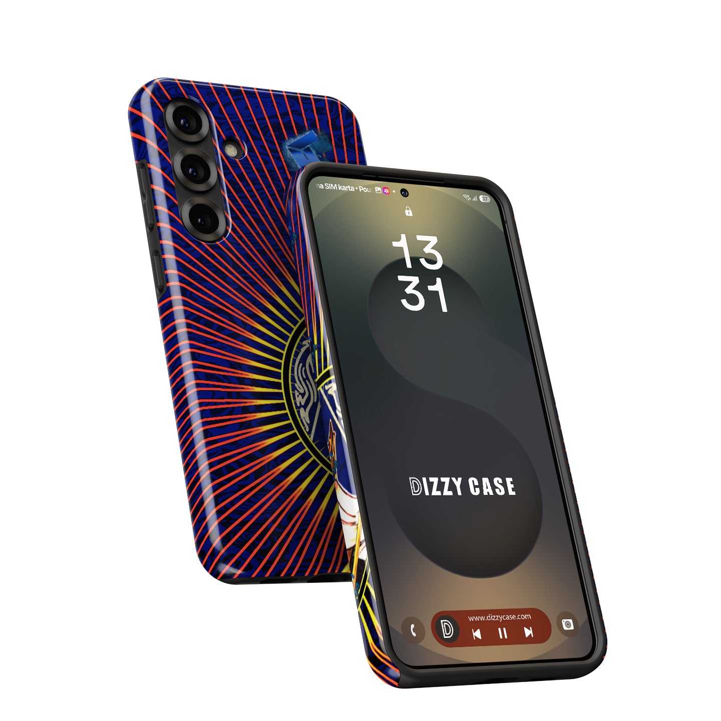 CSGO/CS2 Phone Case - M4A4 | The Emperor Skin with TITAN Stickers - Samsung Models