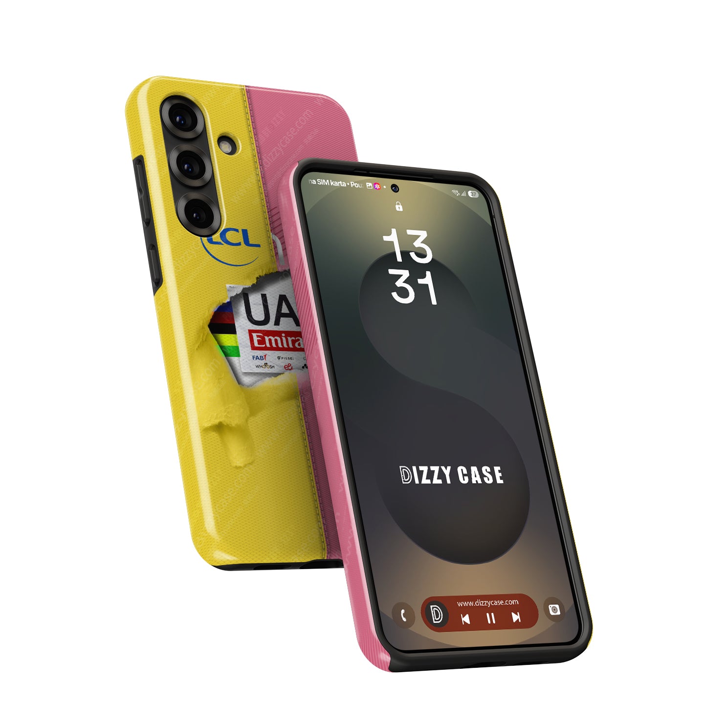 Tadej Pogačar UCI Road World Championships Phone Case – For Samsung