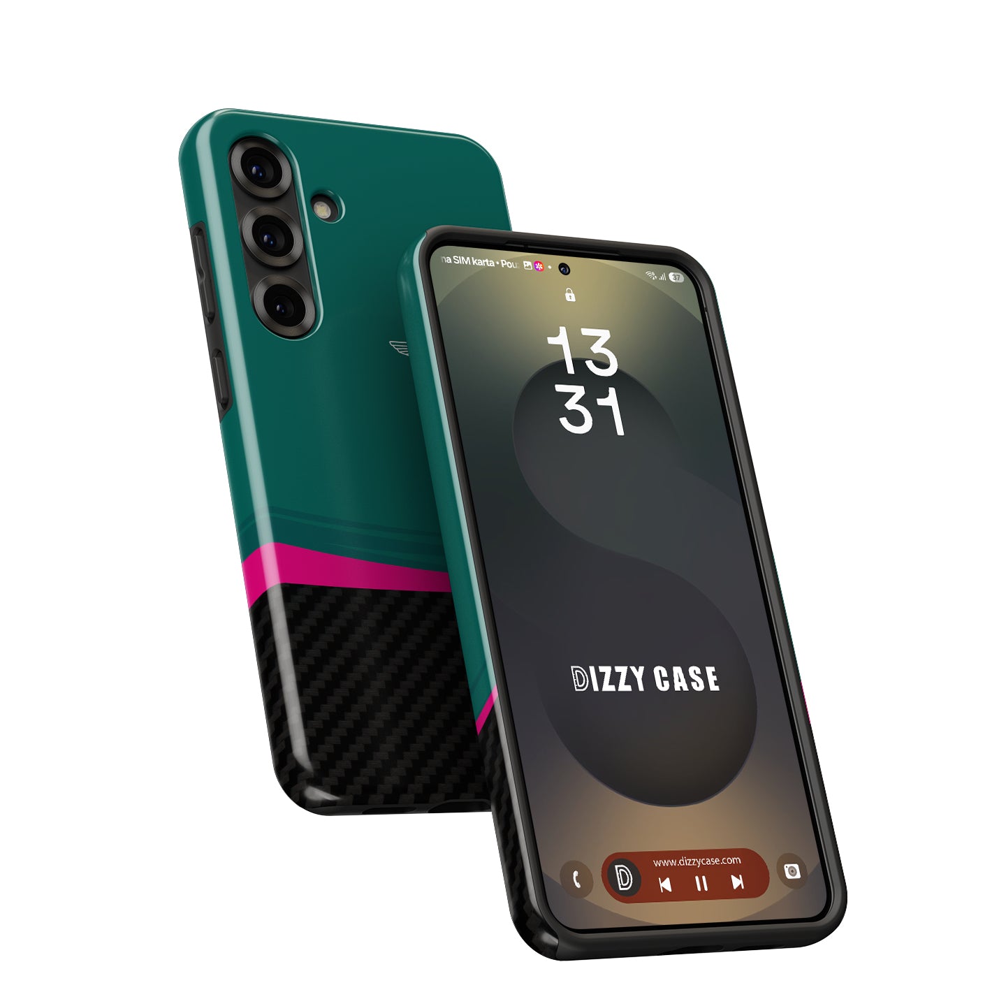 Aston Martin AMR21 Livery Case – Samsung Galaxy Models | DIZZY CASE