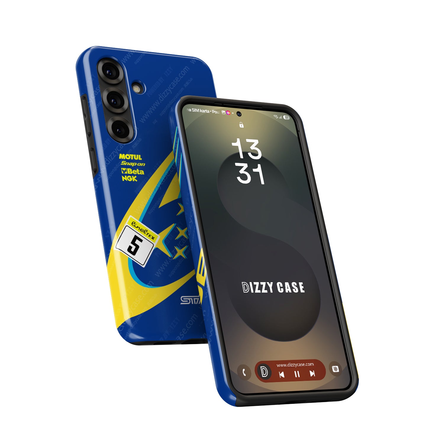 2001 Subaru Impreza S7 WRX STI Livery Phone Case - Rally Icon